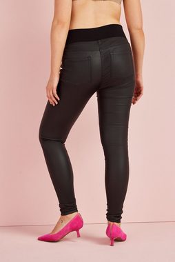 Next Umstandsjeans Beschichtete Skinny-Jeans (1-tlg)