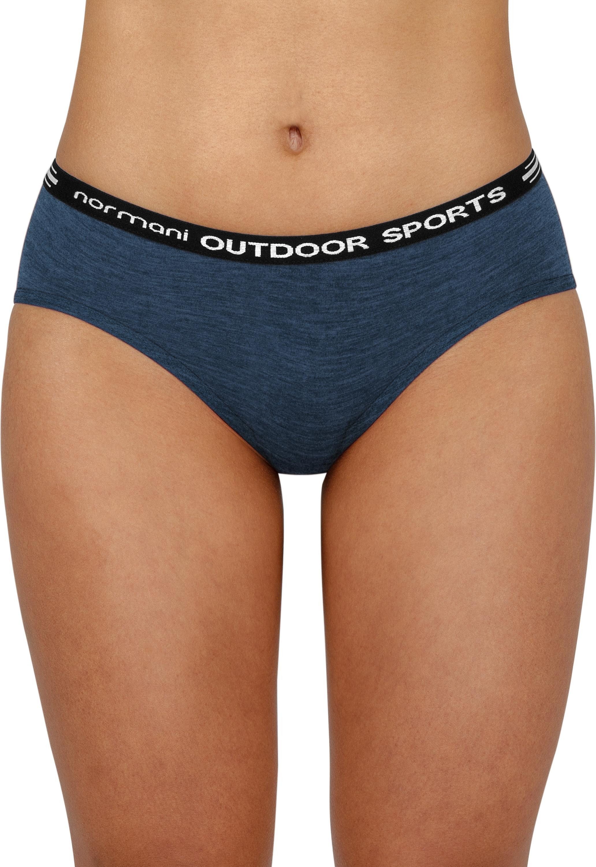 normani Slip Damen Merino Slip Albury Unterhose Merinounterwäsche Sport Schlüpfe - 100% Bio-Merinowolle