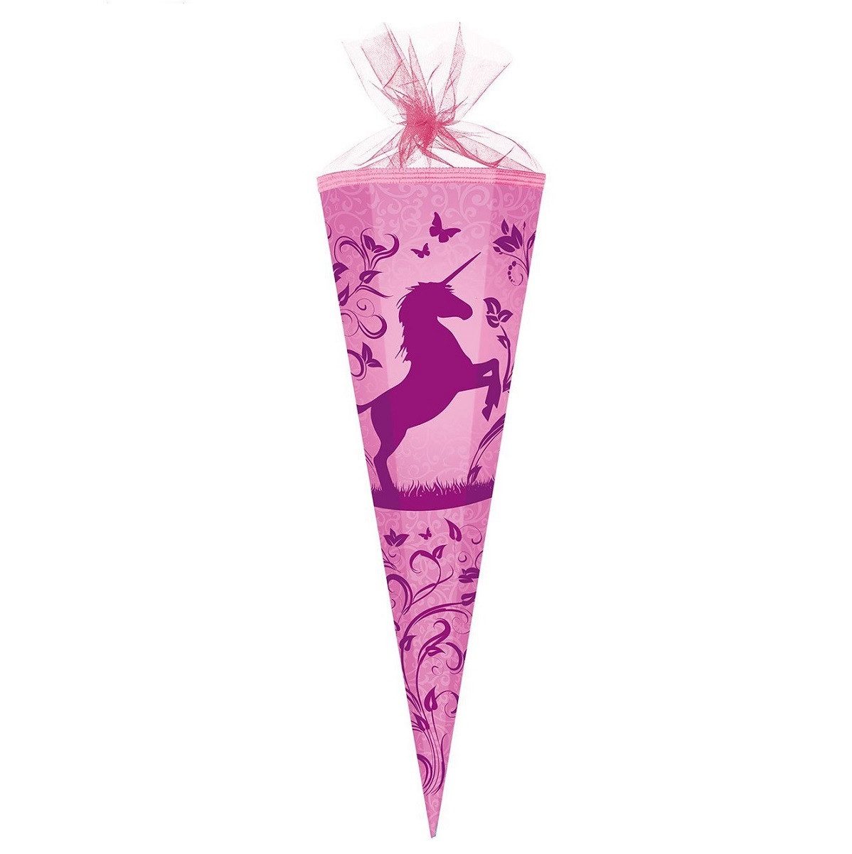 Nestler Schultüte MAGIC UNICORN Einhorn Pferd, Zuckertüte 85cm (zum Schulanfang / Einschulung)