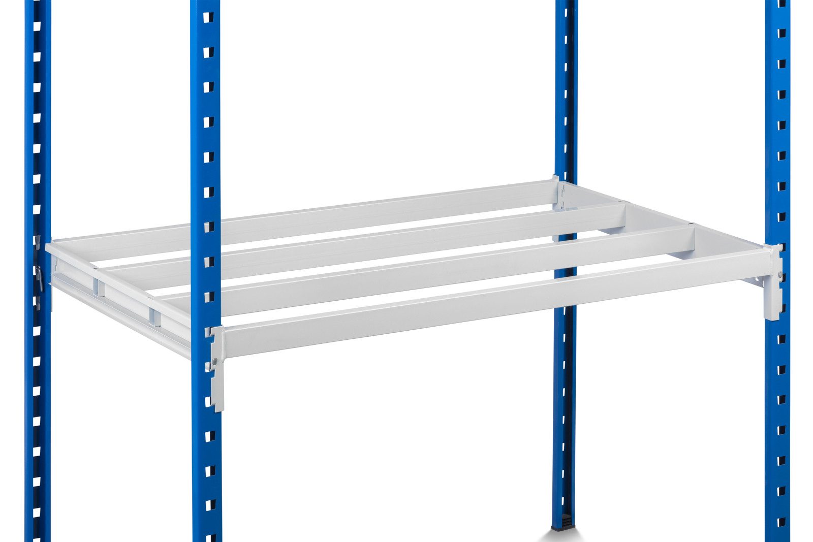 PROREGAL® Schwerlastregal Fachbodenregal MAXIMUS Grundregal, 200x125x30cm, 7 offener Fachboden