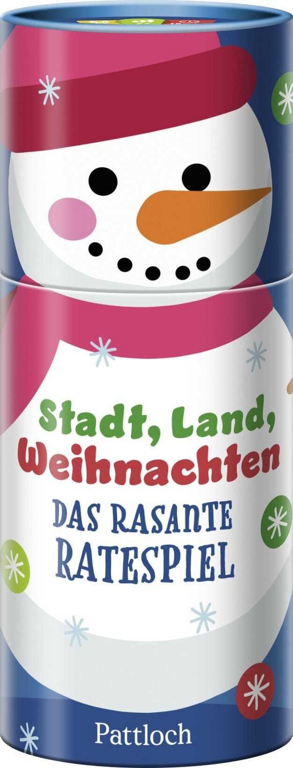 Spiel Stadt, Land, Weihnachten