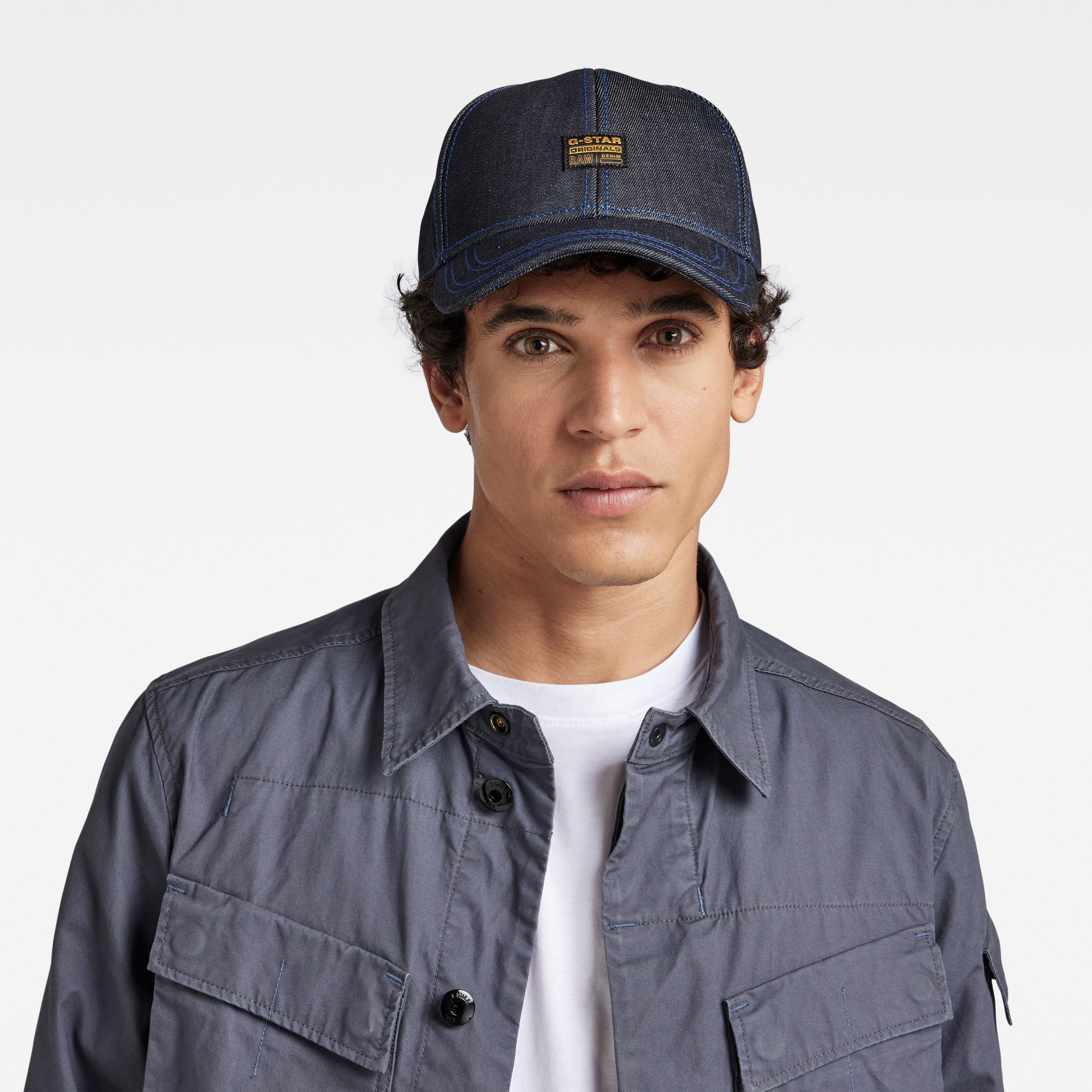 G-STAR Baseball Cap Originals Denim Baseball Cap in Denim-Optik günstig online kaufen