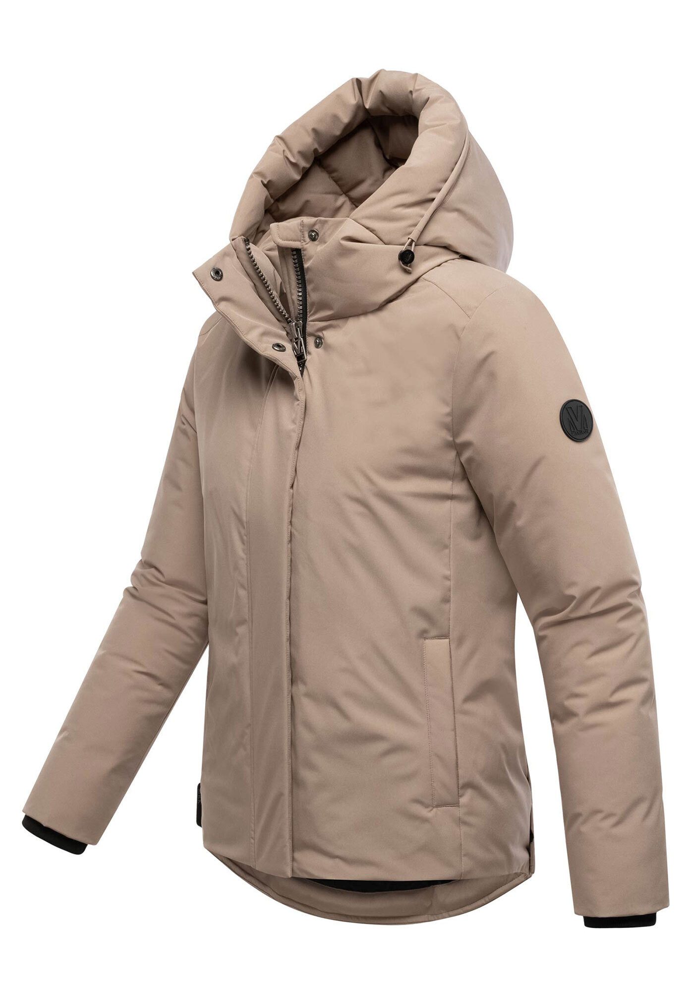 Marikoo Winterjacke Yeminaa warm für den Winter - hinten länger geschnitten