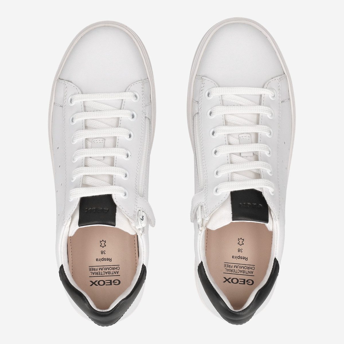 Geox GEOX NASHIK, Schnürschuhe in Weiß günstig online kaufen
