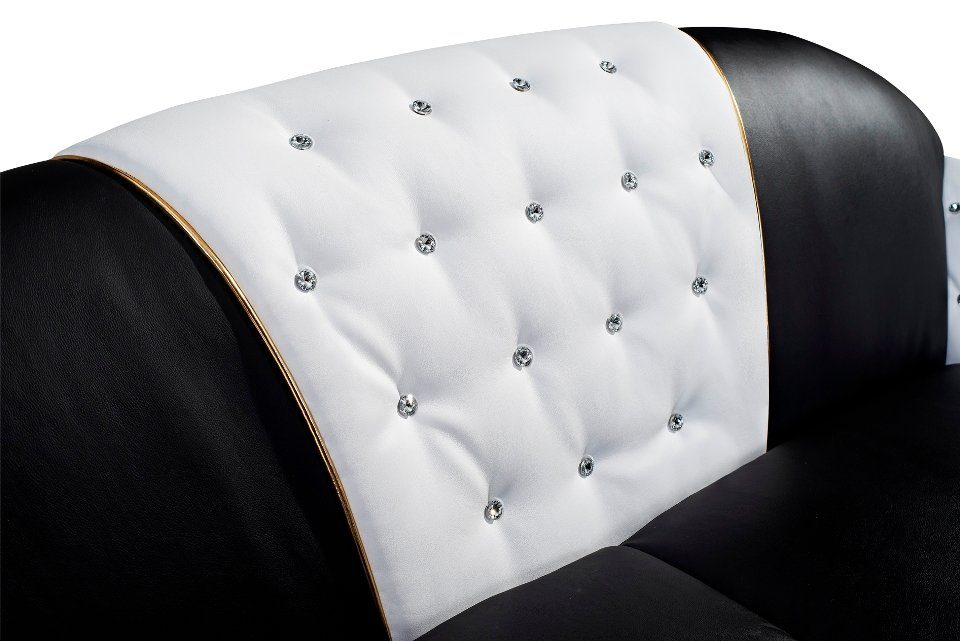 Sofa Couch Made Polster JVmoebel 2+1, Chesterfield Europe 3 ohne Klassische Sitz Sitzer in Designer