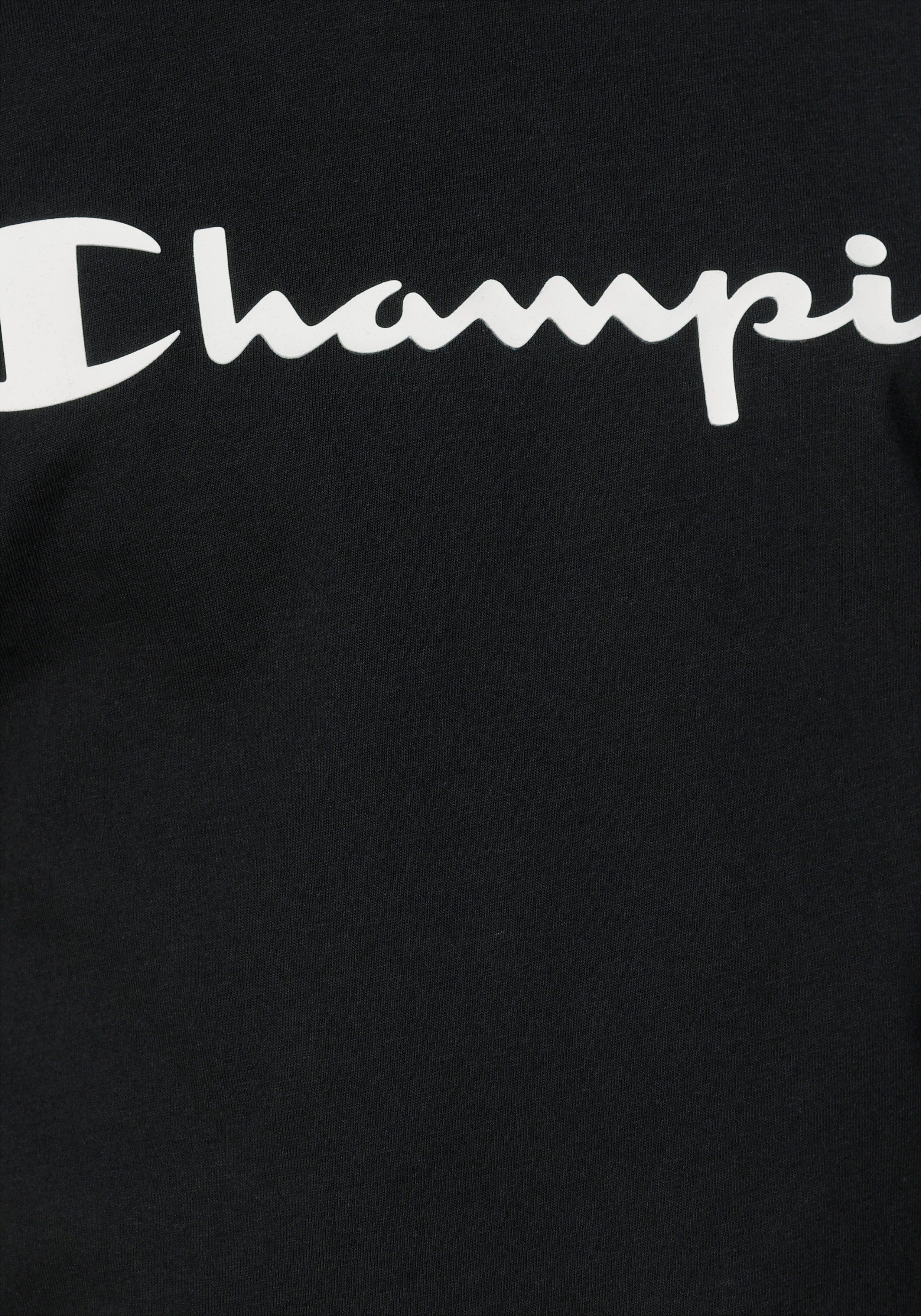 Champion T-Shirt Crewneck T-Shirt schwarz