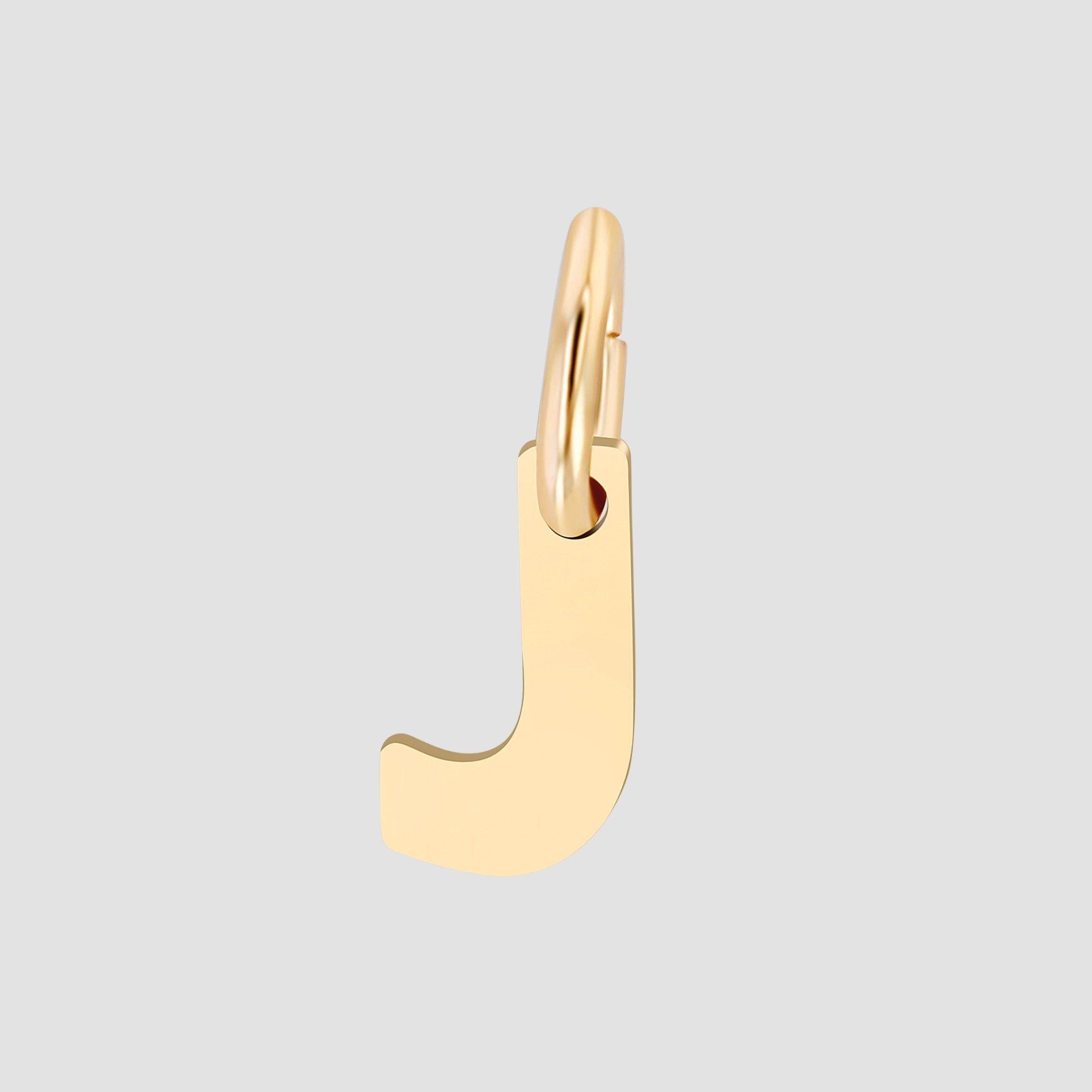 Buchstabenanhänger Anhänger – Buchstabe N Buchstabenanhänger aus 375 Gold