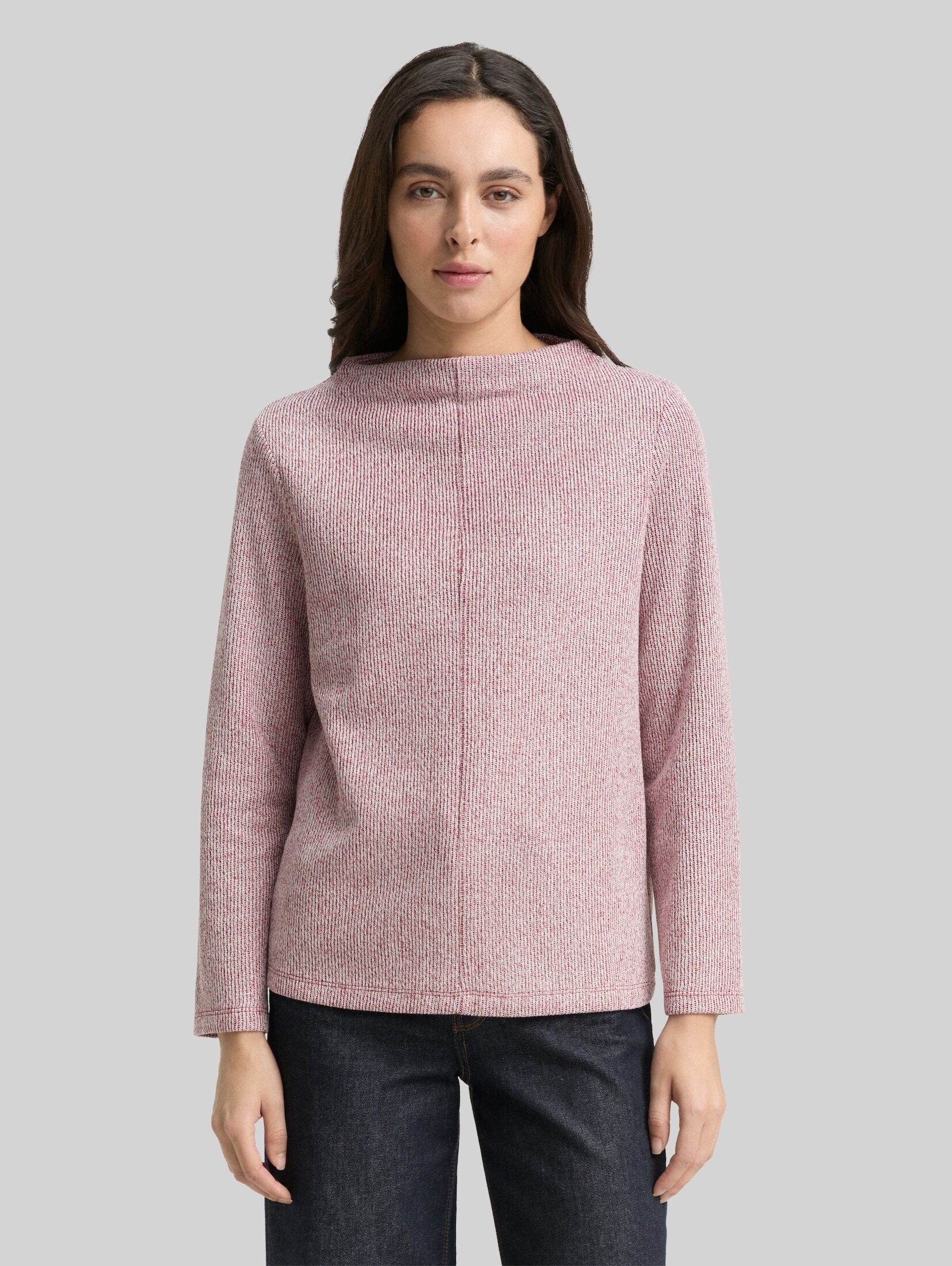 TOM TAILOR Sweatshirt Strick & Sweatshirts Sweatshirt mit Stehkragen