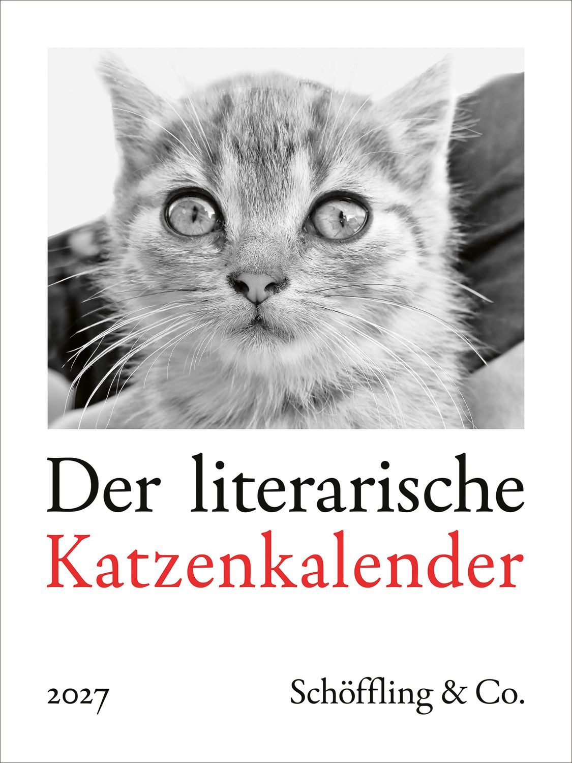 Wandkalender Der literarische Katzenkalender 2027
