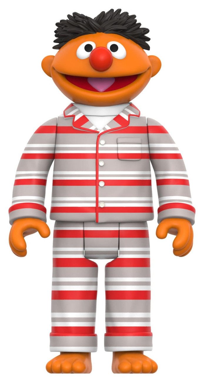 Super7 Actionfigur Sesamstraße ReAction Actionfigur Wave 06 Ernie (PJs) 10 cm