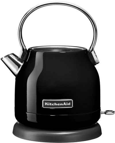 KitchenAid Wasserkocher 5KEK1222EOB ONYX BLACK, 1,25 l, 2200 W