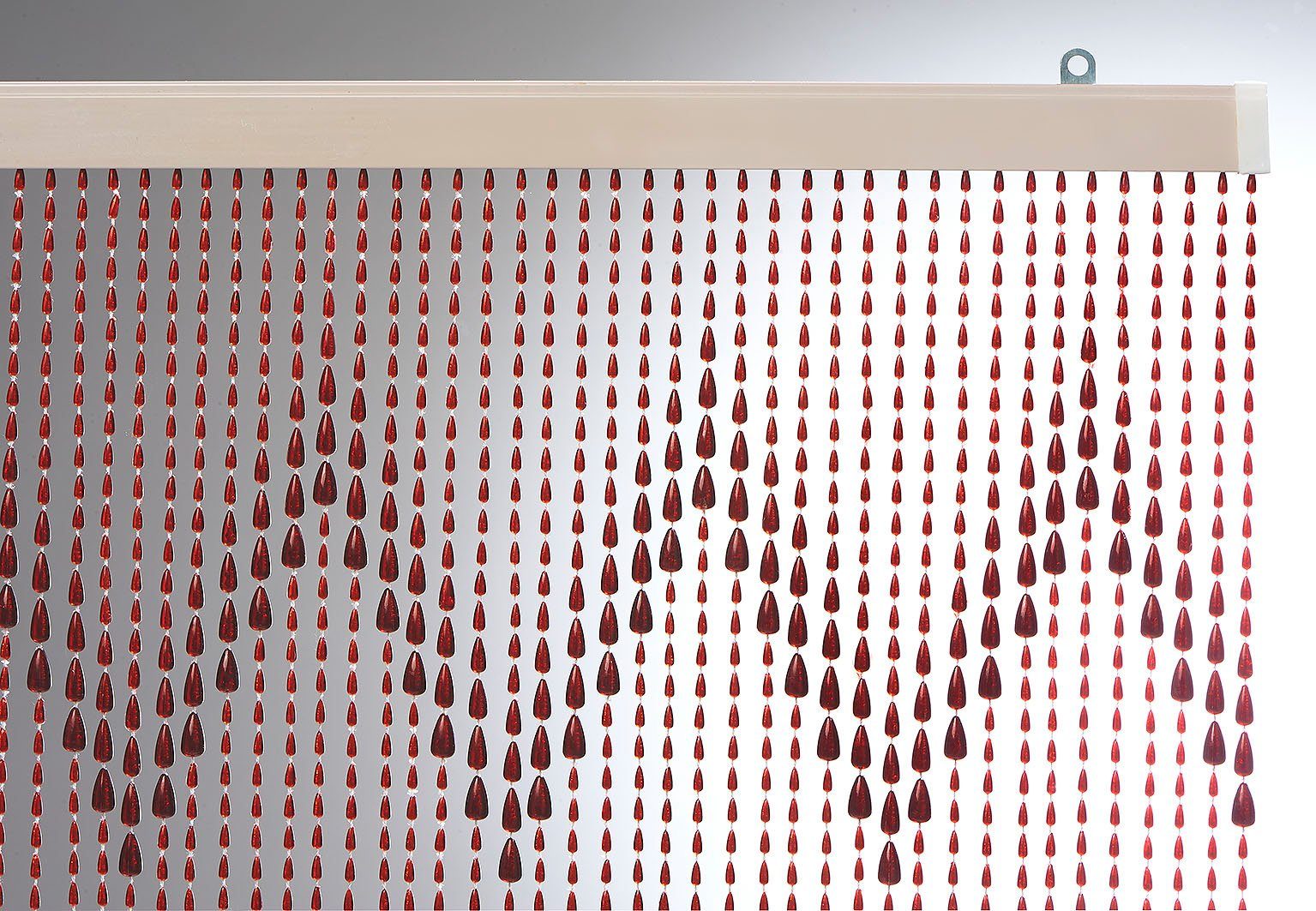 Kobolo Türvorhang Vorhang TERRA Kunststoff 72 Stränge 90x200cm (1 St), Ösen, Zickzack-Muster – Bild 4 von 5