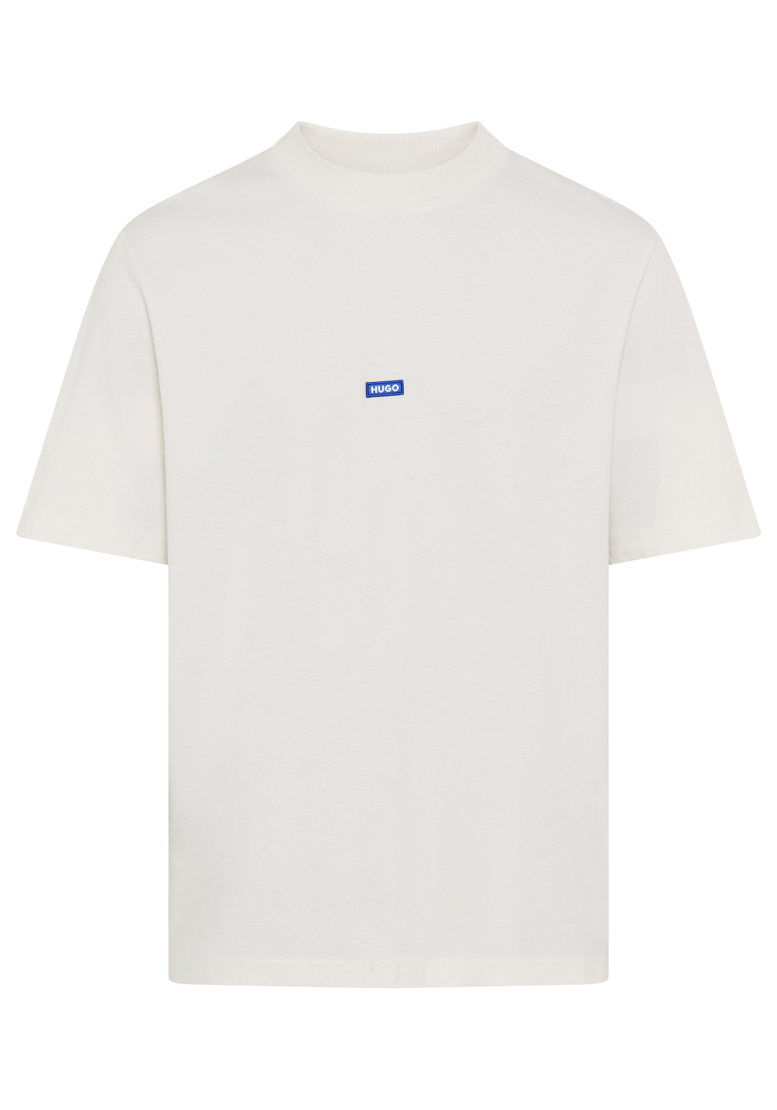 HUGO Blue T-Shirt Nieros mit Logo-Patch
