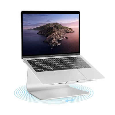Rain Design »Rain Design mStand360 - Aluminium Halterung Stand Drehbar Ergonomisch für MacBook / Air / Pro und Notebooks, Silber« Laptop-Ständer