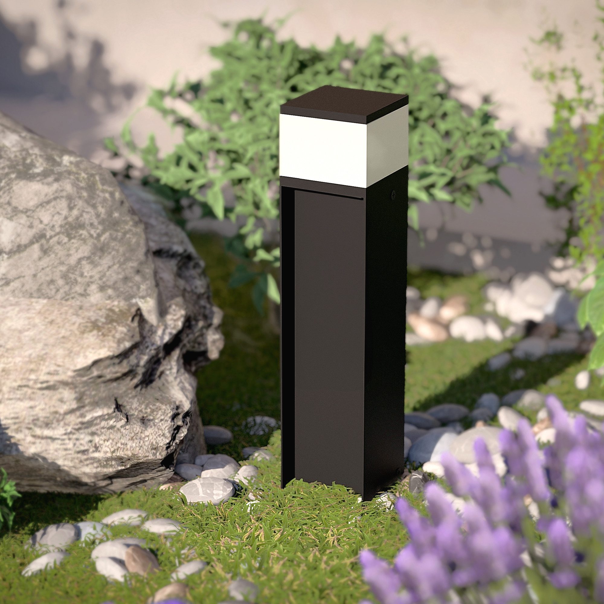 SSC-LUXon LED Gartenstrahler SSC-LUXon ZAVO Wegeleuchte IP44 für G9 Leuchtmittel