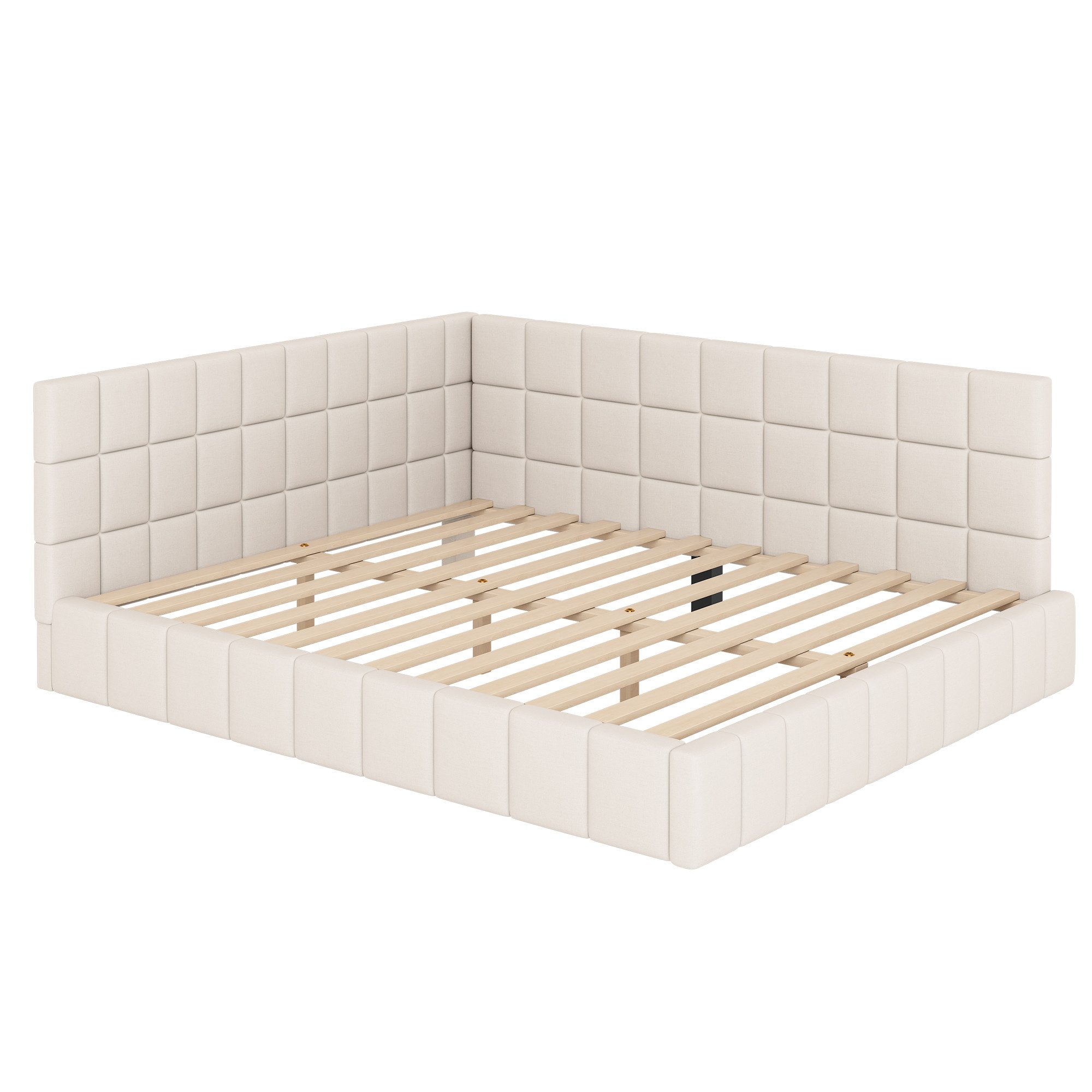 OKWISH Polsterbett Polsterbett Doppelbett Daybett Tagesbett günstig online kaufen