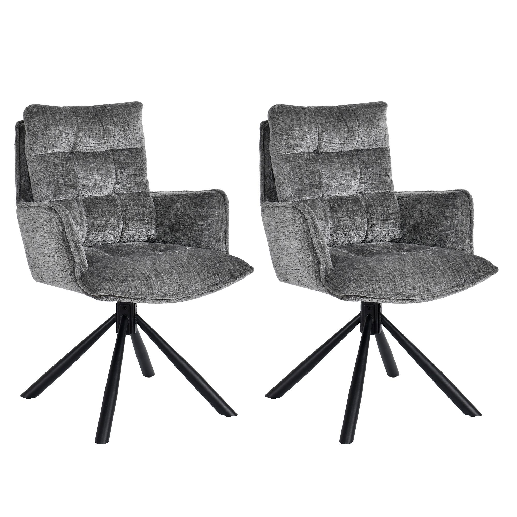 Duhome Esszimmerstuhl (8610A), 360° drehbar, Automatische Rückstellfunktion günstig online kaufen