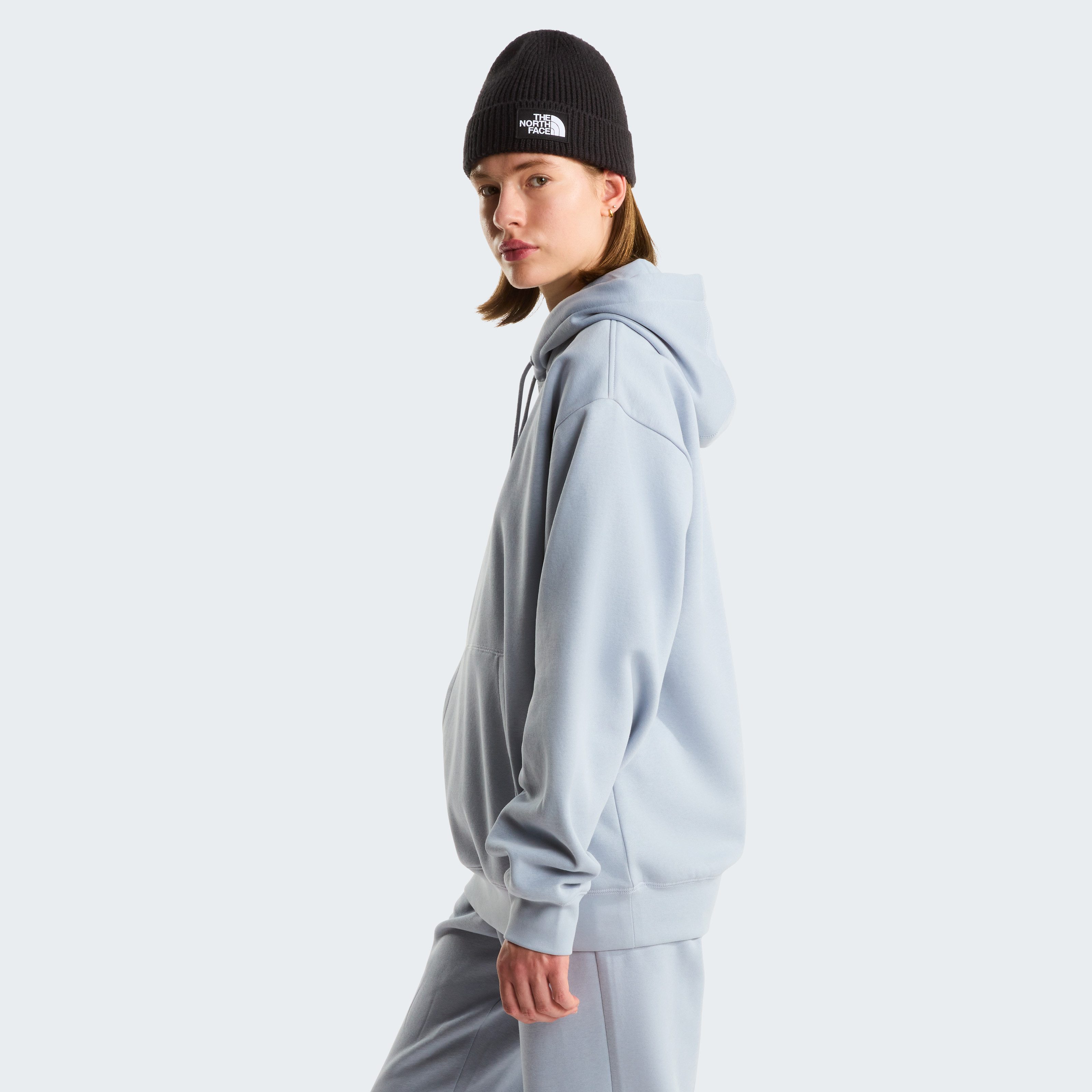 The North Face Kapuzensweatshirt W ESSENTIAL OVERSIZE HOODIE sportlicher Stil, wärmend, mit Kapuze, aus Baumwolle und Polyester
