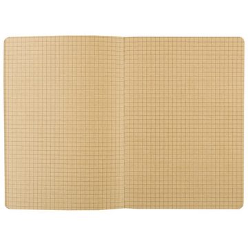 Idena Notizbuch Idena 11001 - Notizbuch 20 x 14 cm, kariert, 192 Seiten, aus 100%