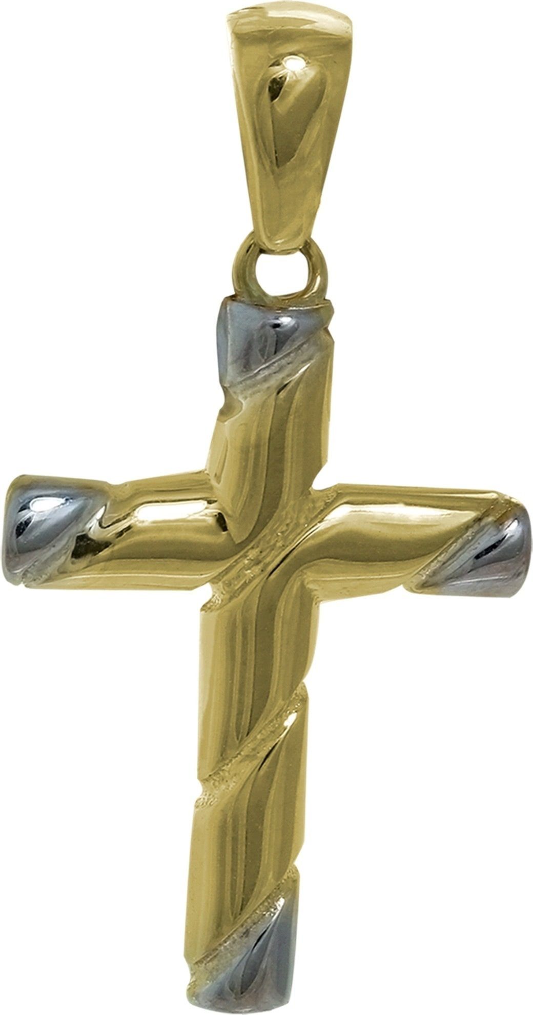 Kettenanhänger GoldDream Kettenanhänger Kreuz 333Gold 8K