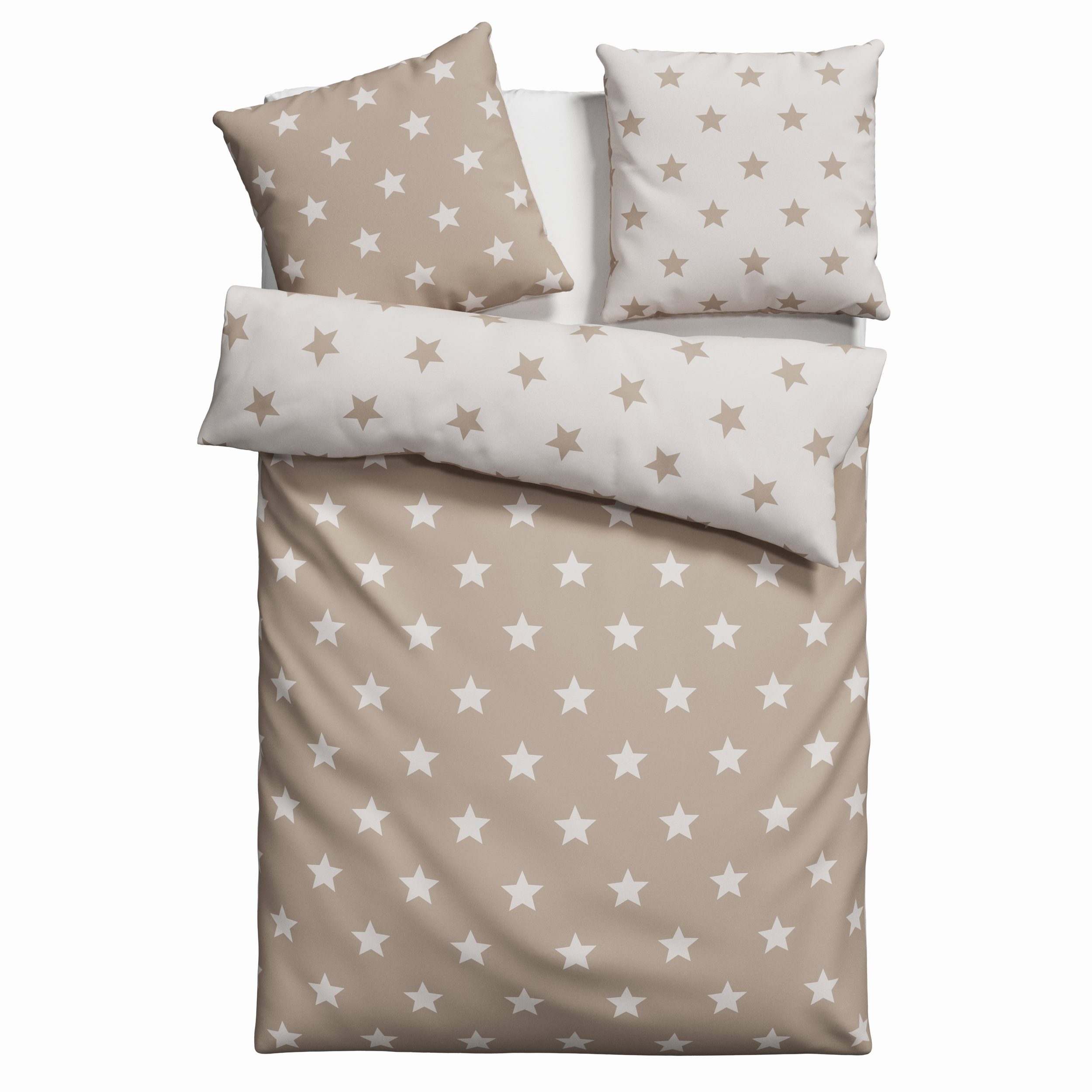 my home Wendebettwäsche STELLA, Polycotton recycelt, günstig online kaufen