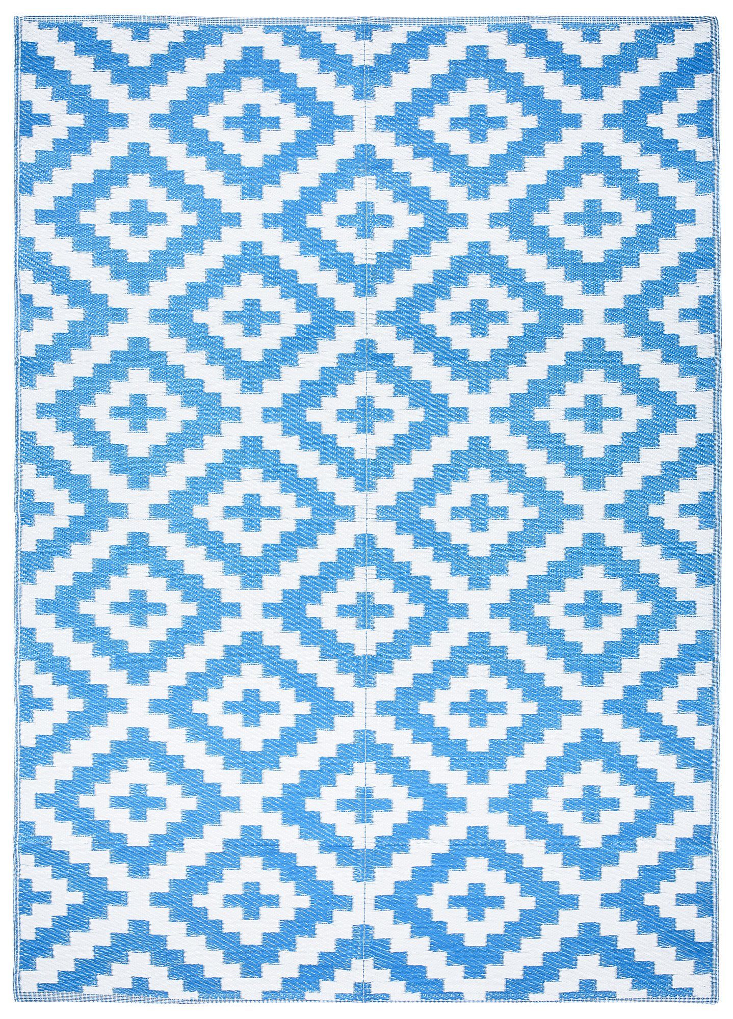 Tapiso Outdoorteppich IBIZA, rechteckig, Höhe: 3 mm, Outdoor Teppich, wasserfest, pflegeleicht, robust, Ethno Design