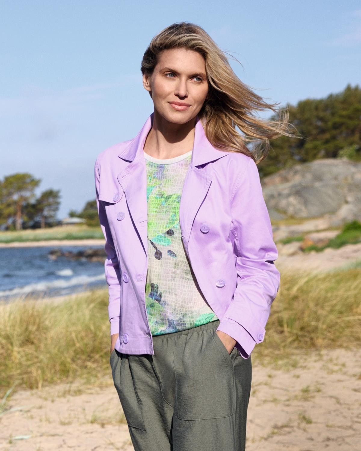 Hajo Kurzjacke Jacke im Trenchstyle