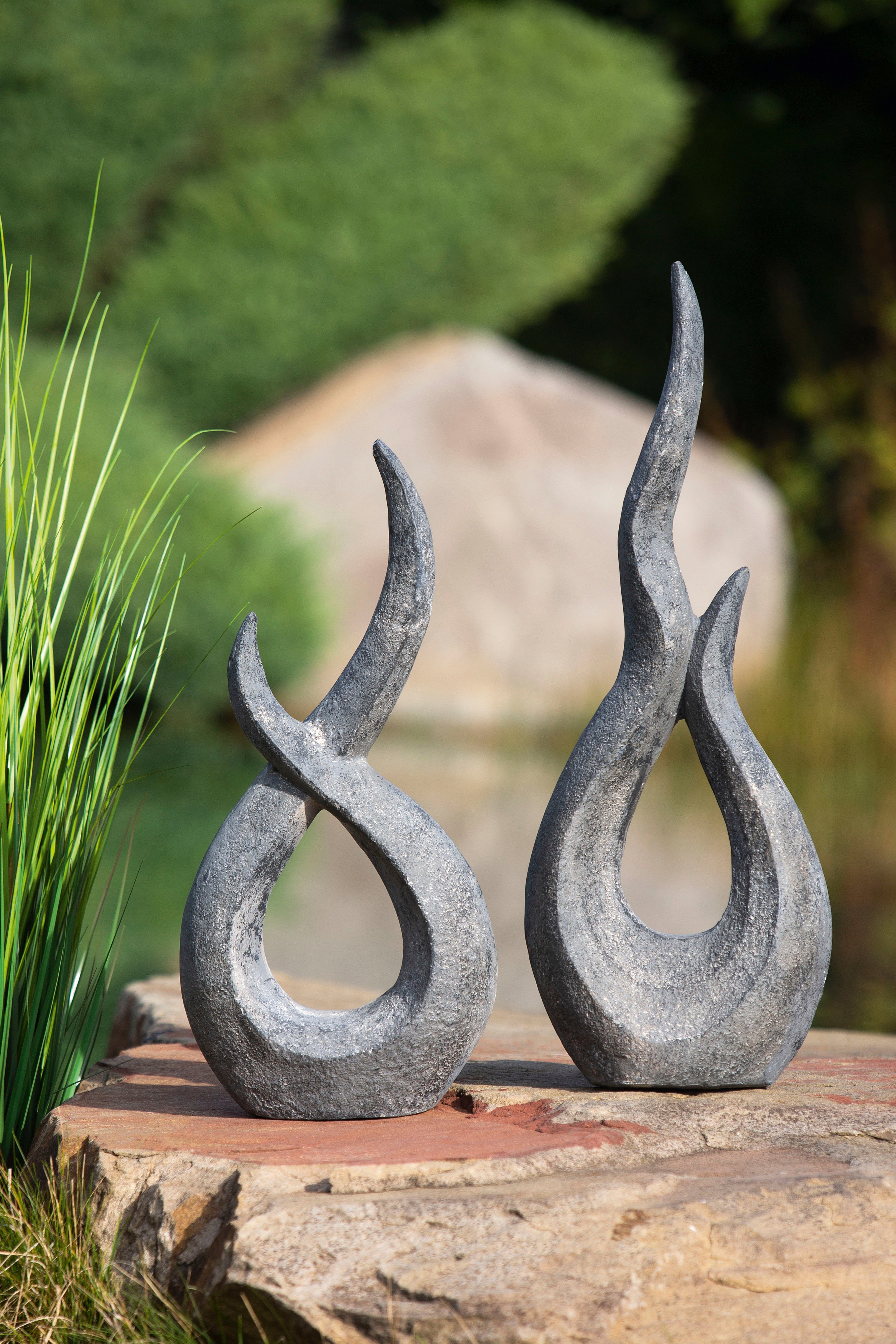 Wanddekoobjekt GILDE St) Skulptur Flame (1