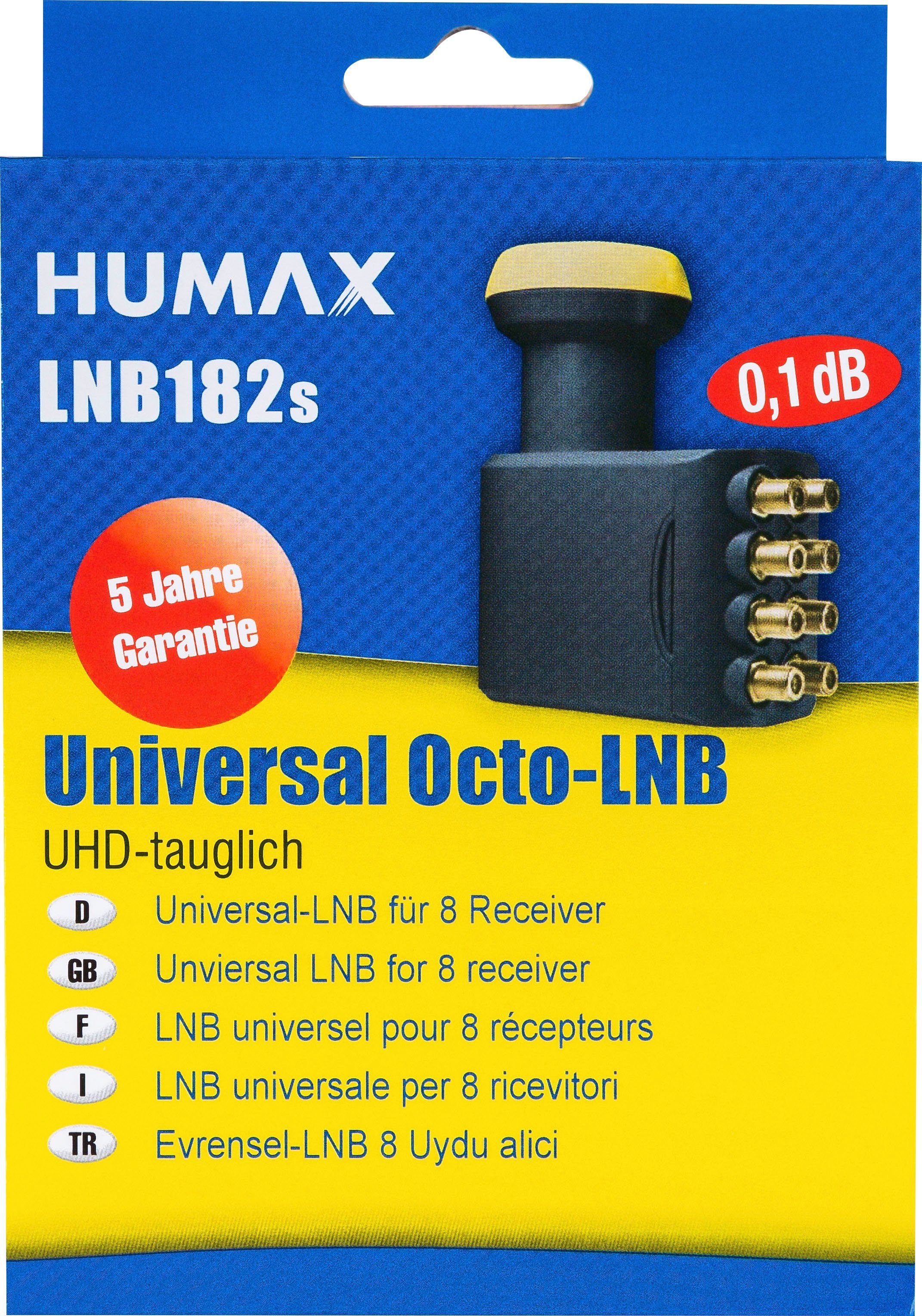 Humax LNB 182s SAT-Antenne Gold LNB Octo Universal