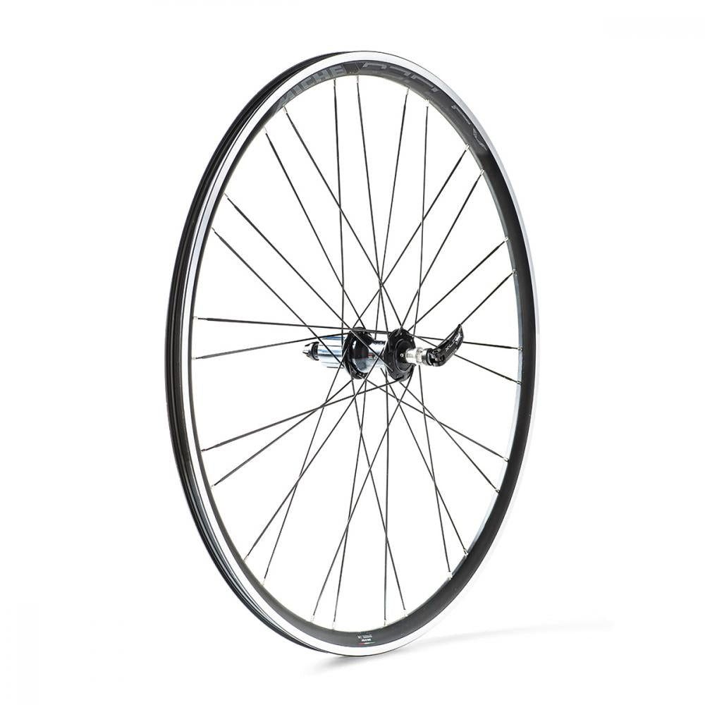 Miche Laufrad Miche Laufradsatz Reflex XL Shimano Clincher schwarz - Rennrad, Alumin