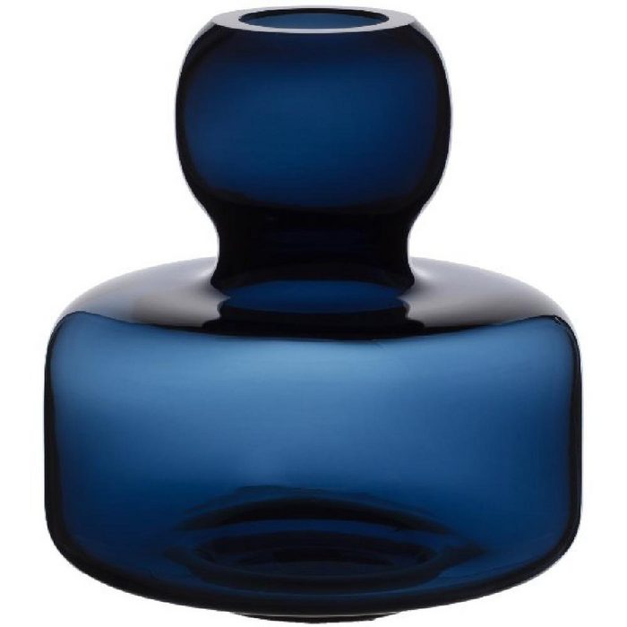 Marimekko Dekoobjekt Vase Flower Midnight Blue