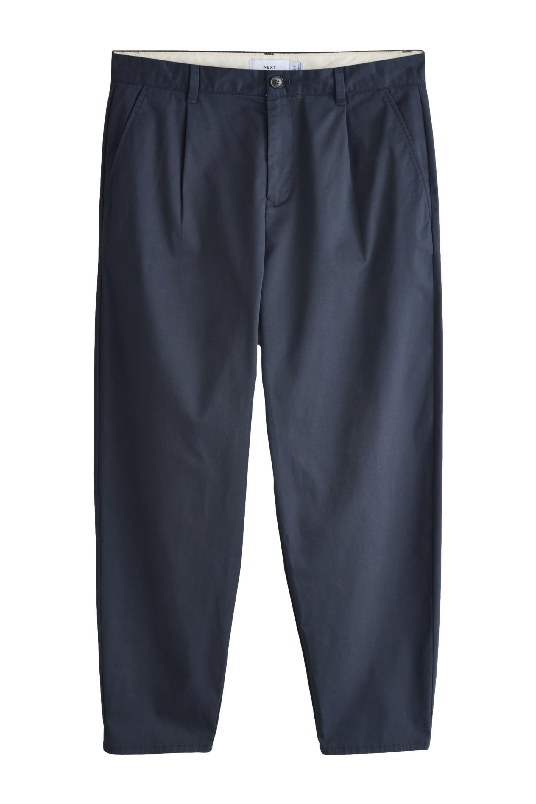 Stretch-Hose Barrel Fit Chinohose mit Stretch und Baumwolle