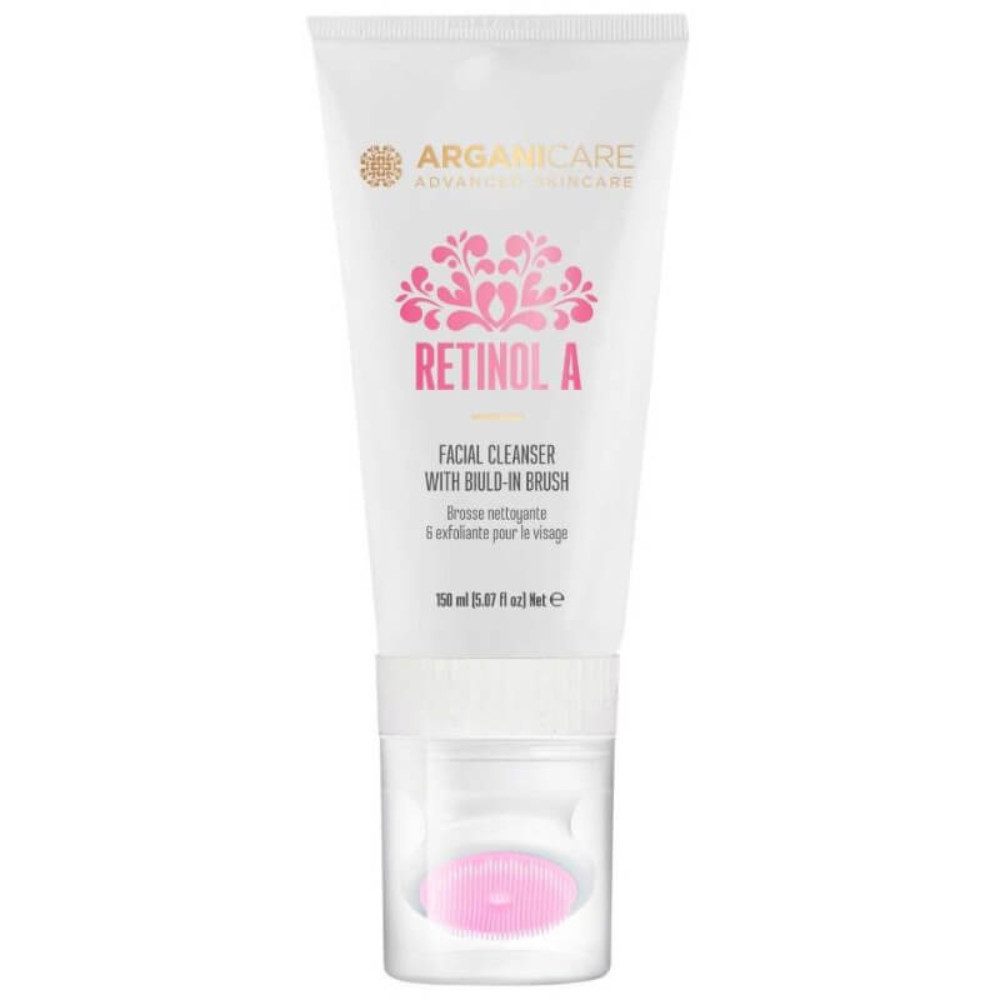 Gesichts-Reinigungscreme Retinol A Facial Cleanser mit eingebauter Gesichtsbürste