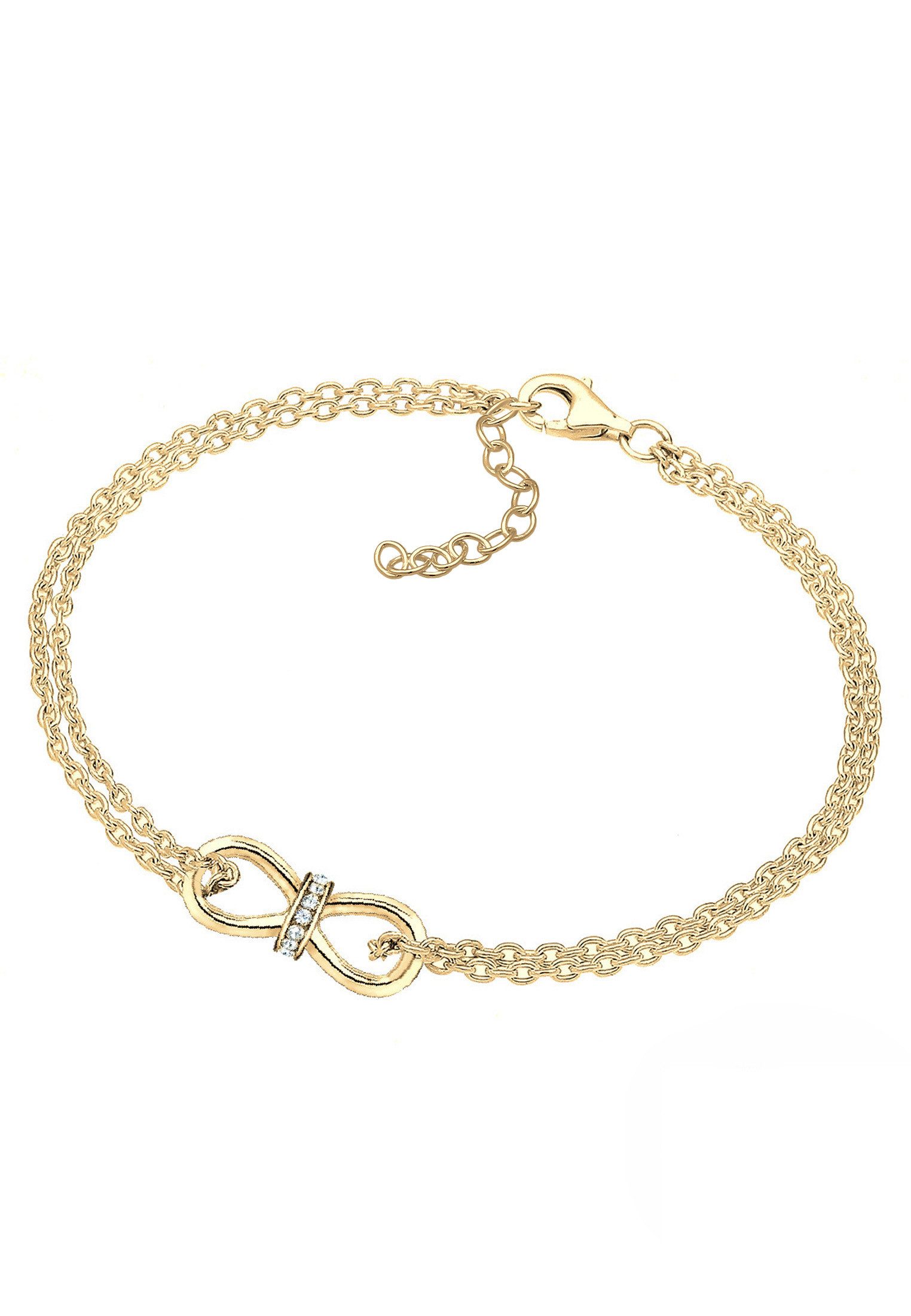 Elli Armband Infinity Endlos Kristalle 925 günstig online kaufen