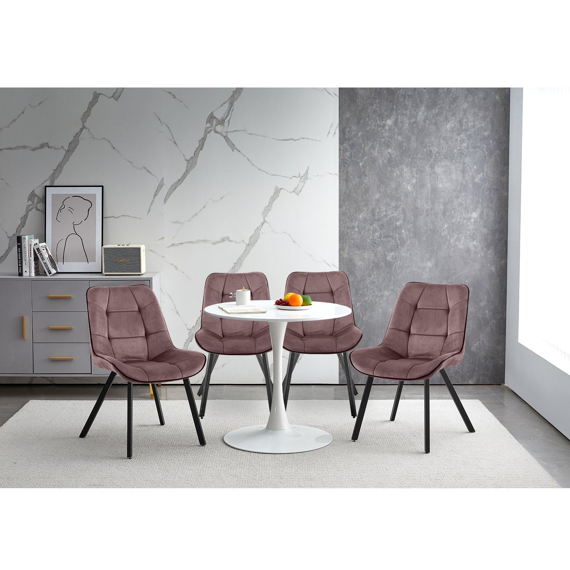 TRISENS Polsterstuhl Iris (Set, 4 St), günstig online kaufen
