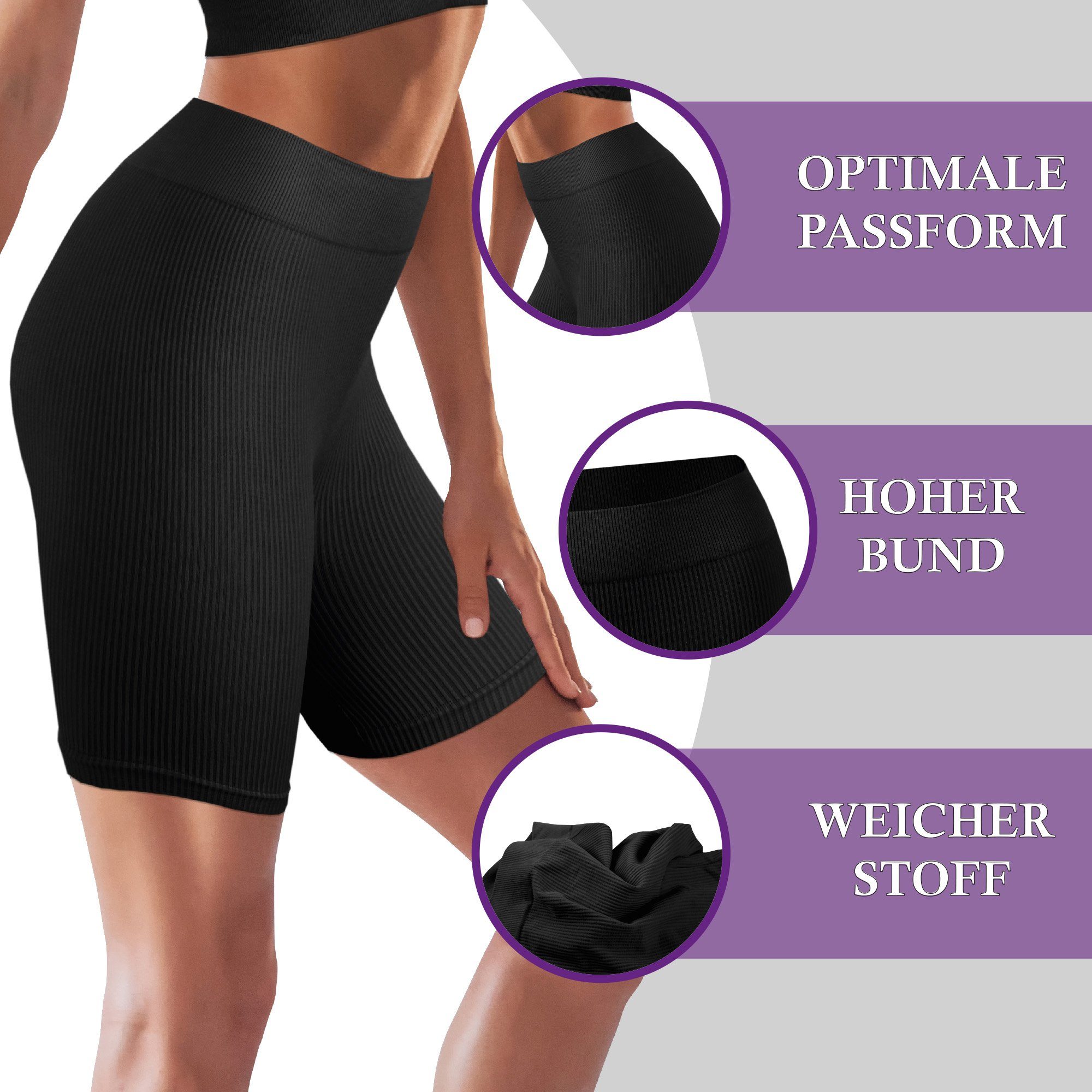 hemmy Fashion Miederhose Miederpants Langbein Figurenformende Shapewear - Taille Body Shape High Waist
