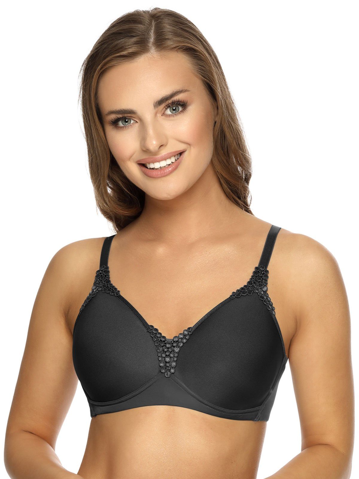 Viania Schalen-BH Softcup Spacer BH Carola (Stück, 1-tlg) nahtlos