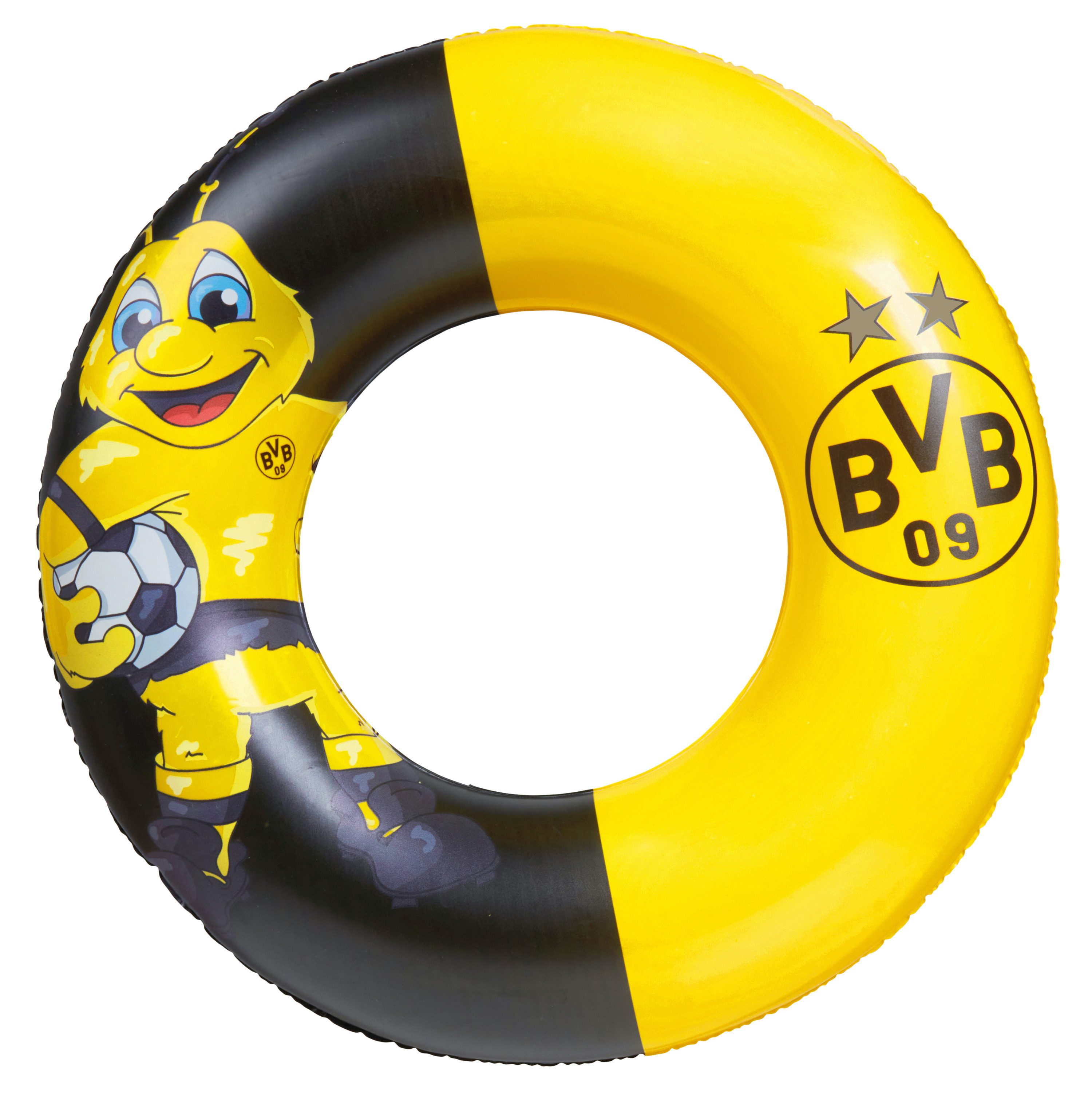 Happy People Luftmatratze BVB 3er Strandset - Wasserball, Schwimmring und Luftmatratze, (3-St)