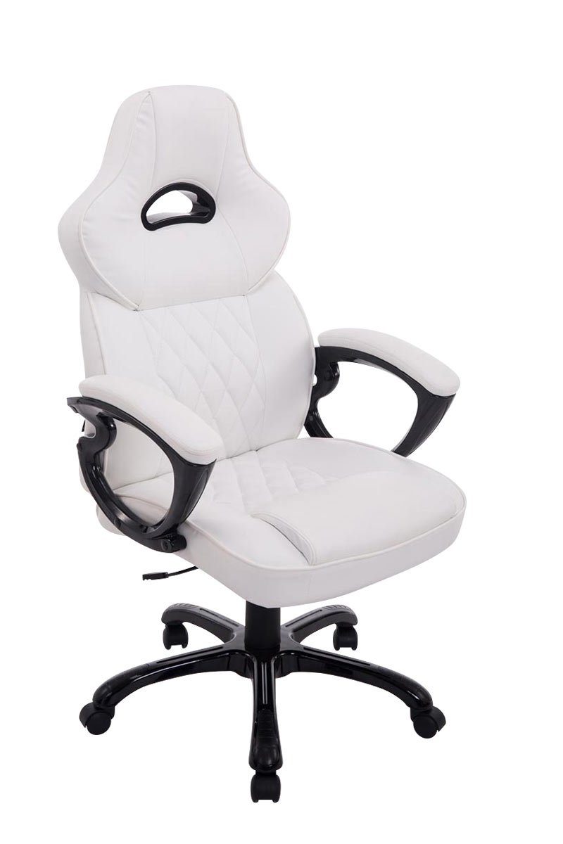 CLP BIG Kunstleder, Gaming und drehbar weiß höhenverstellbar XXX Chair
