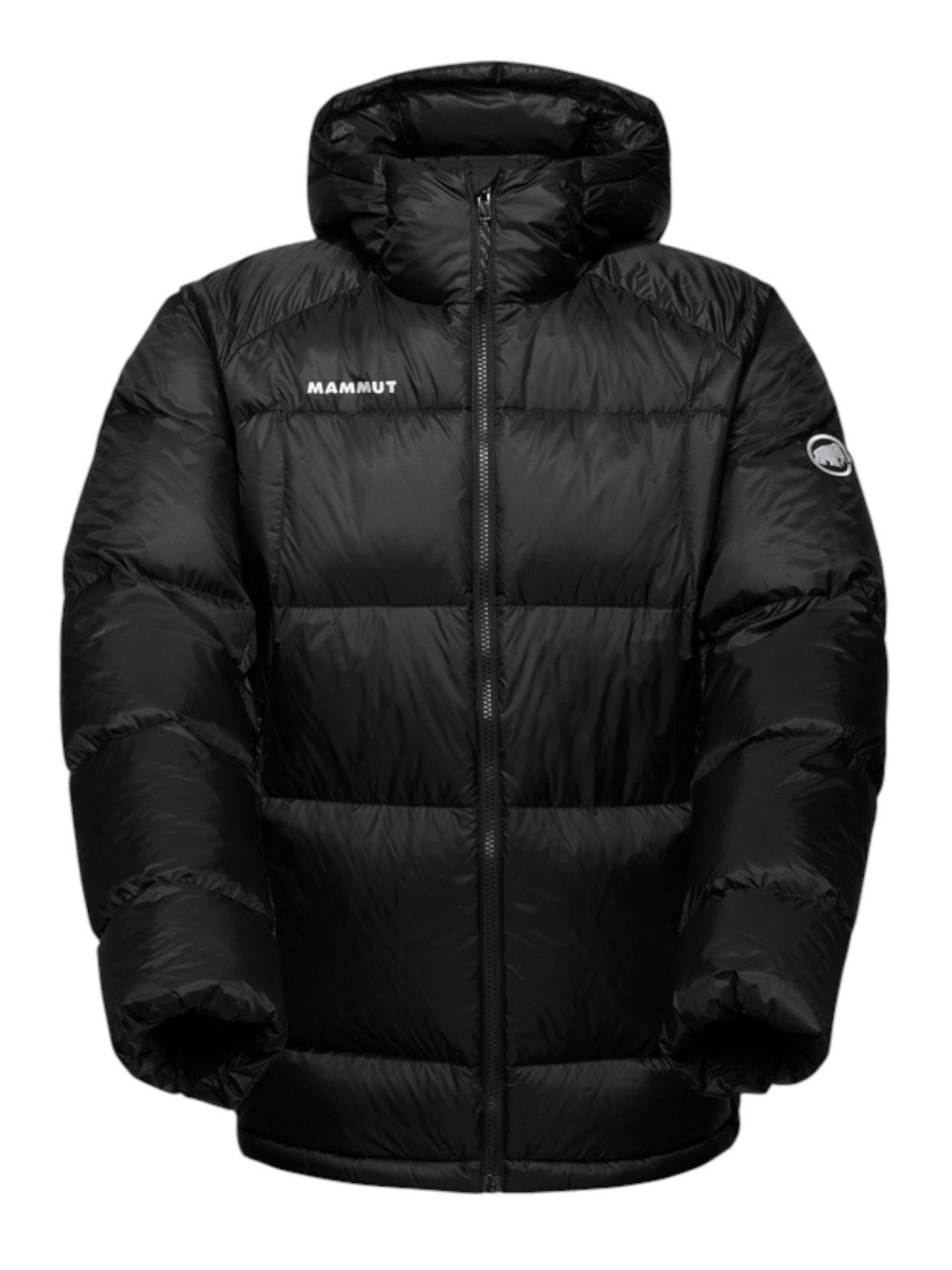 Mammut Winterjacke Glacier Glow Insulated Hooded (wärmend dank Kunstfaserfüllung) schwarz