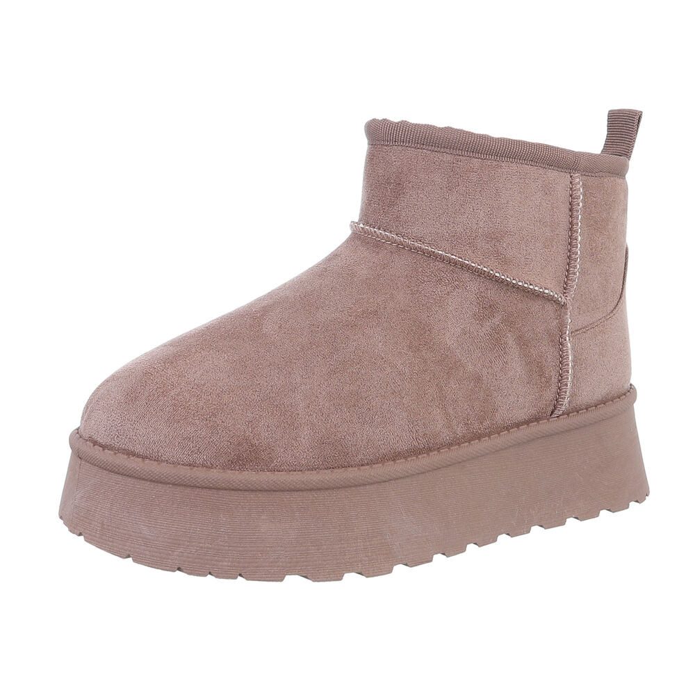 Ital-Design Damen Snowboots Freizeit Snowboots Plateaustiefeletten Snowboots