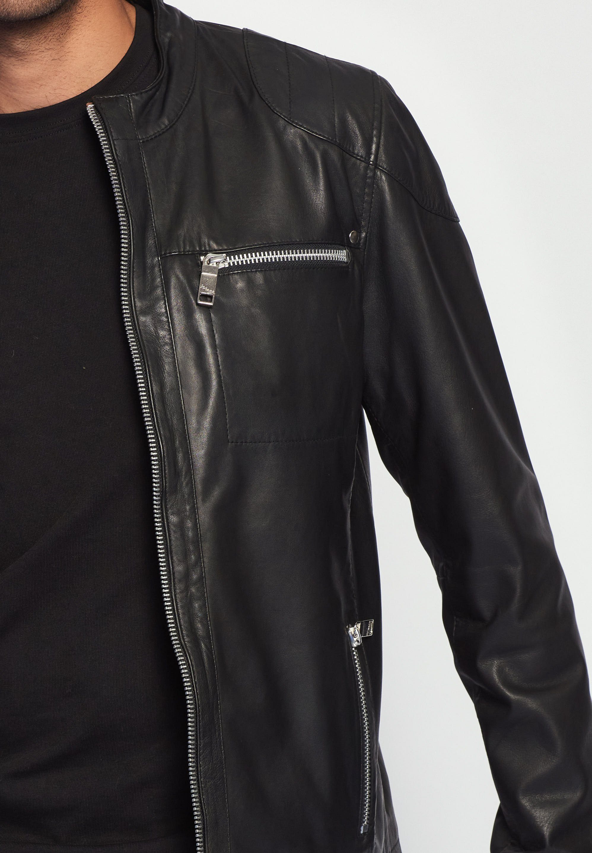 Maze Lederjacke Flint