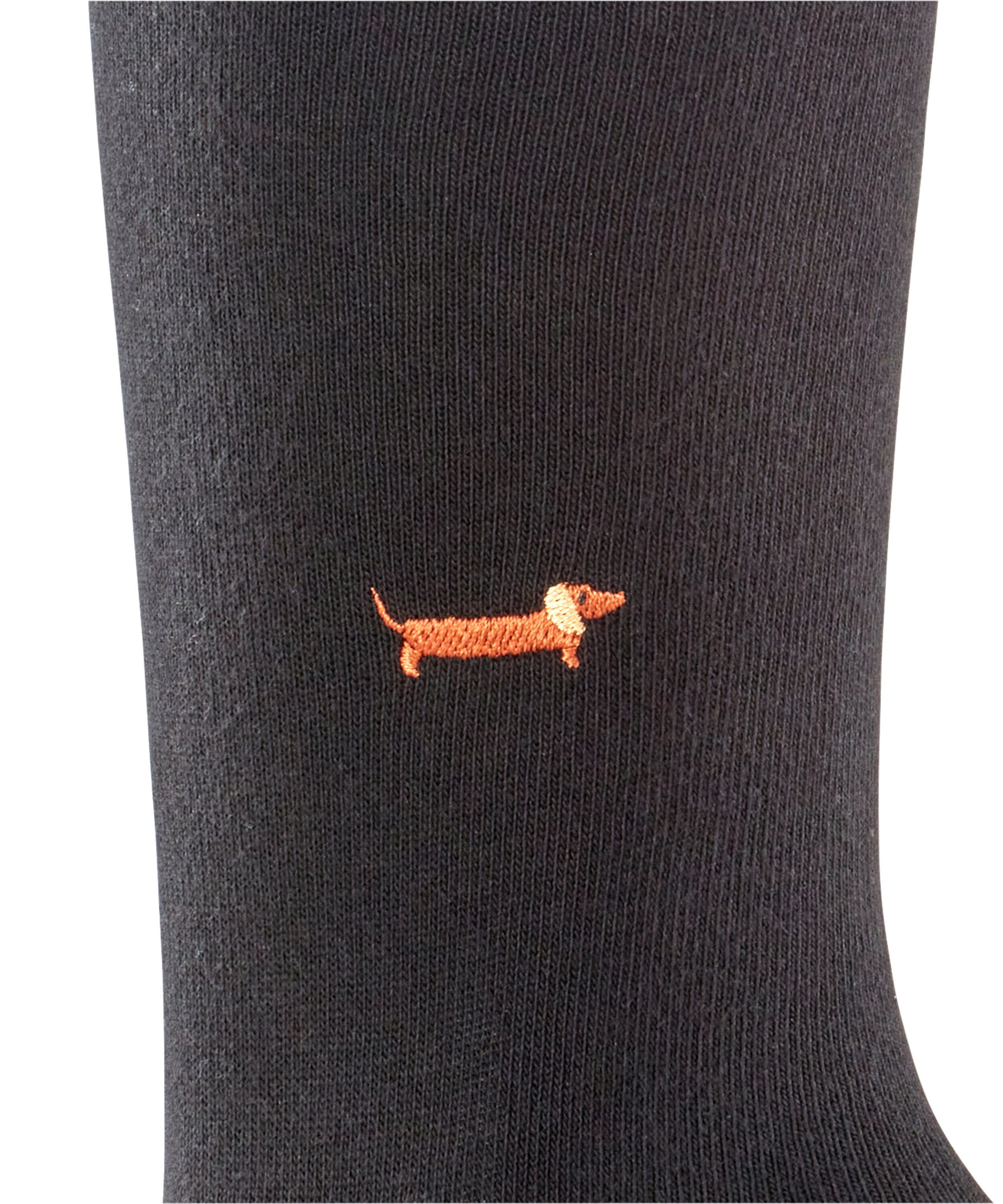 Burlington Socken Brit Style Socken mit britischem Stickmotiv (1-Paar) mit britischem Stickmotiv