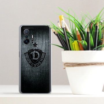 DeinDesign Handyhülle SG Dynamo Dresden Offizielles Lizenzprodukt Vintage, Xiaomi 11T Pro 5G Silikon Hülle Bumper Case Handy Schutzhülle