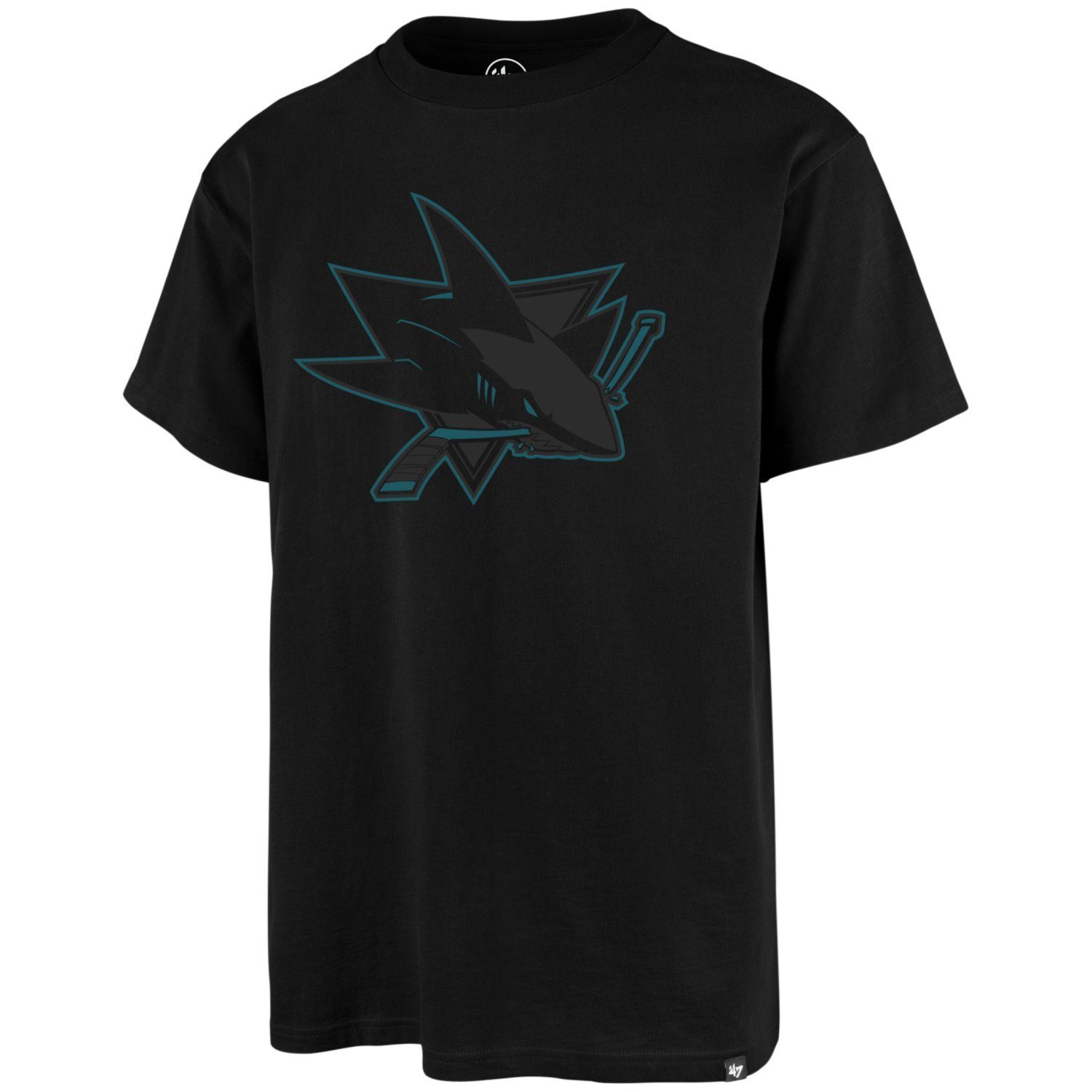 Herren Shirts '47 Brand Print-Shirt NHL IMPRINT San Jose Sharks