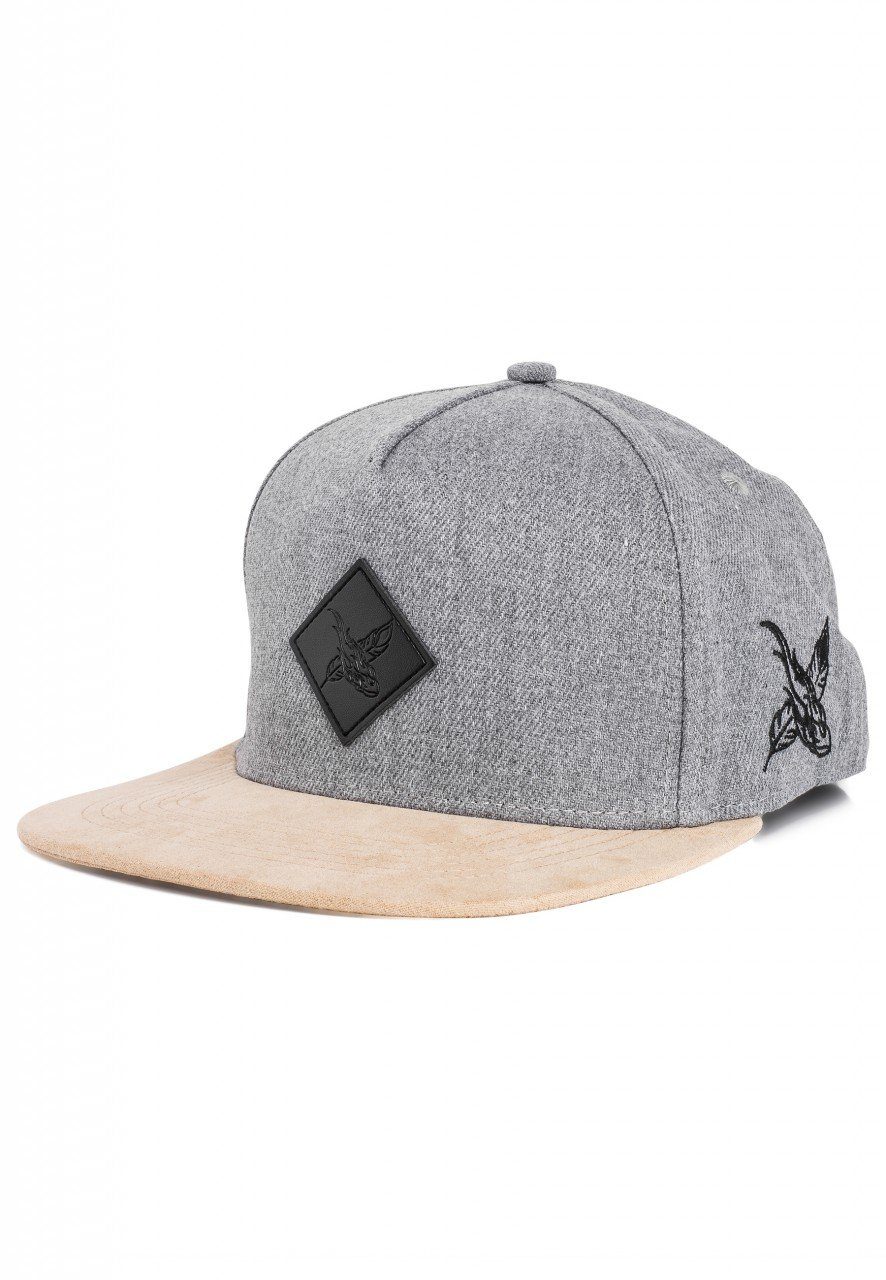 Snapback Cap Port Venice Snapback Cap - Grau-Suede