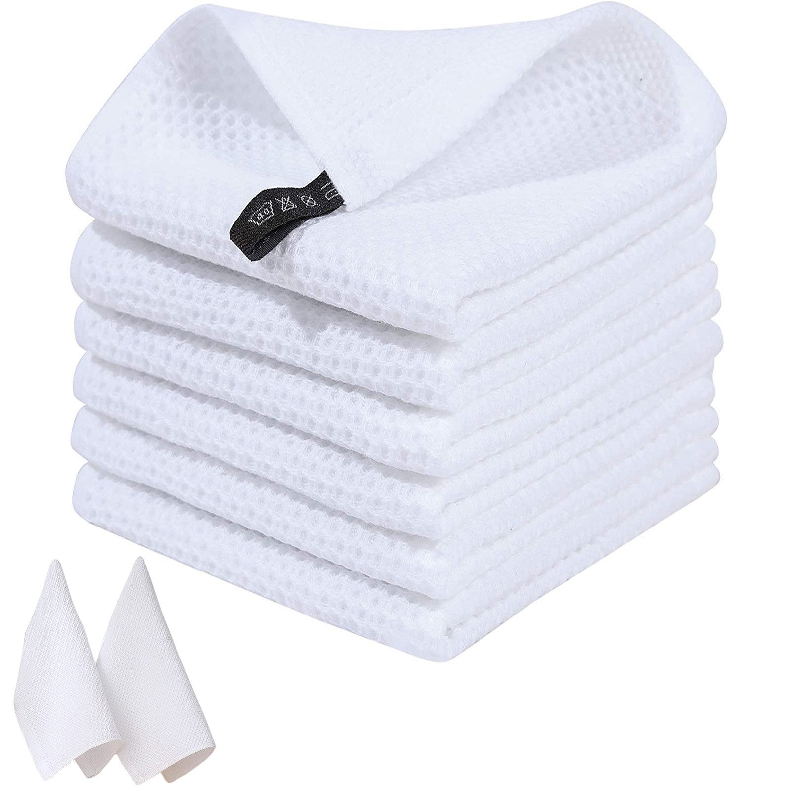 OKWISH Geschirrtuch Spültuch Küchentücher Lappen set günstig online kaufen