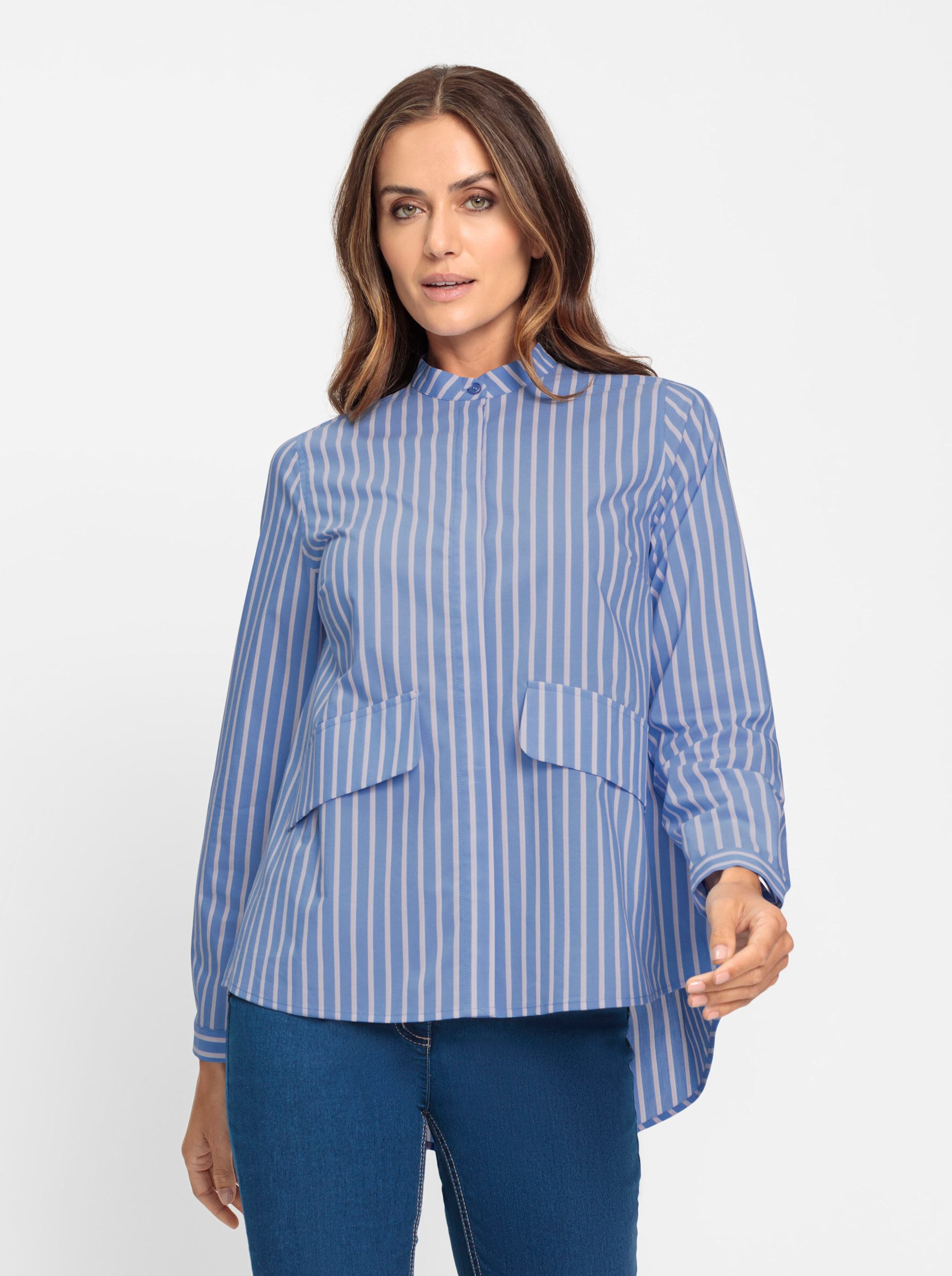 heine Klassische Bluse Langarm-Bluse . günstig online kaufen