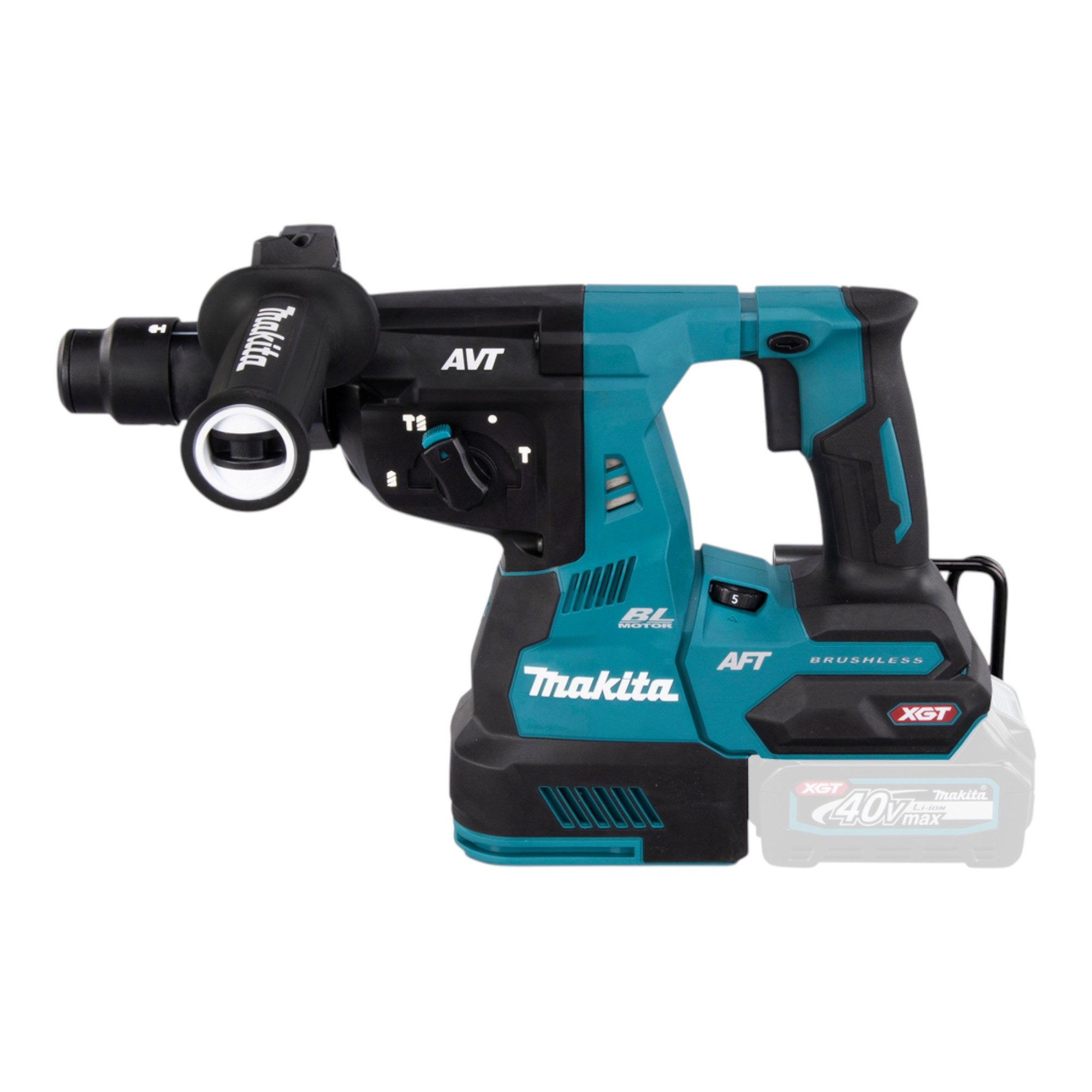 Makita Akku-Bohrhammer HR 002 GM101 Akku Bohrhammer 40 V max. 2,9 J SDS plus Brushless + 1x
