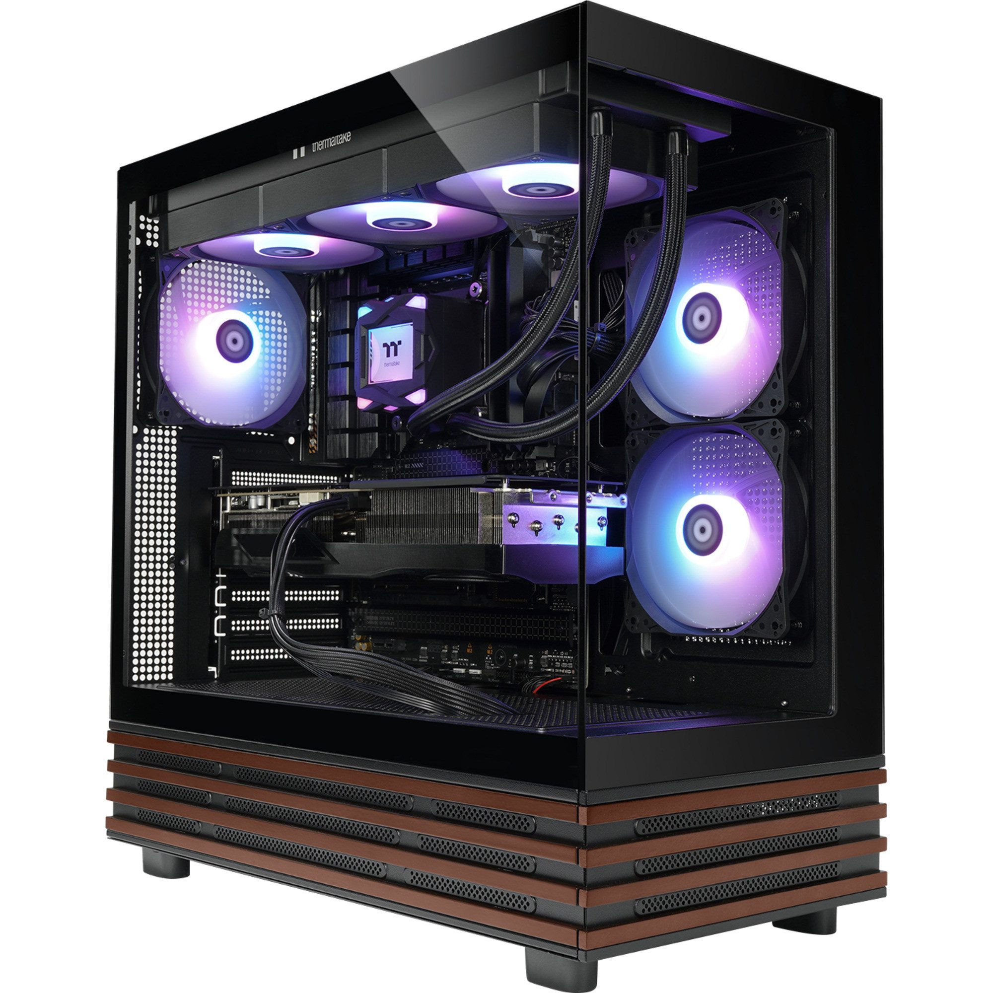 Thermaltake Thermaltake FTW V270WS 9060XT, Gaming-PC, (Windows PC (AMD Ryzen 5, AMD Radeon RX 9060 XT, 32 GB RAM)
